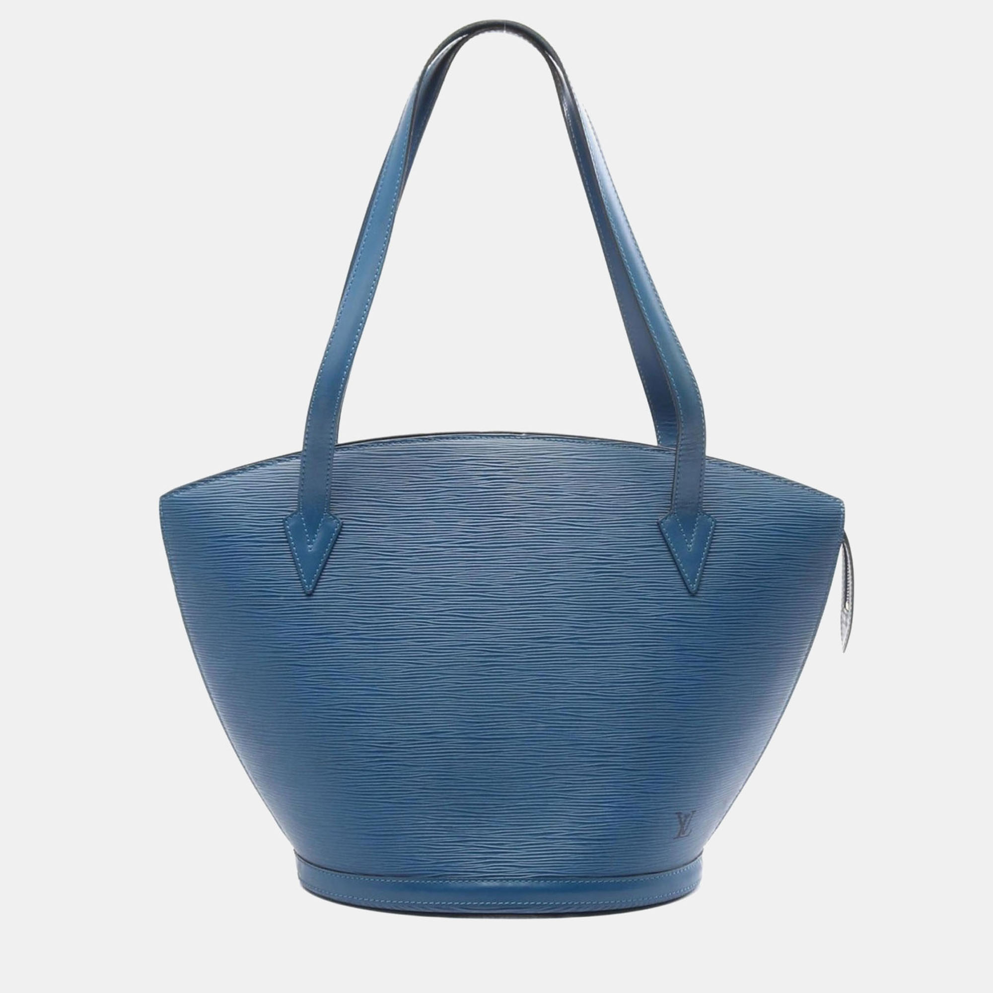 Louis Vuitton Saint Jacques Shopping Epi Toledo Blue Shoulder Bag
Louis Vuitton Saint Jacques Shopping Epi Toledo Blue Shoulder Bag