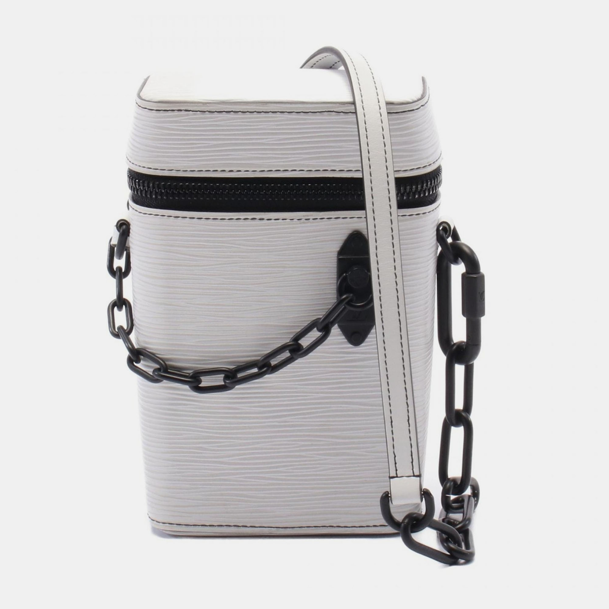Louis Vuitton Phone Box Chain Shoulder Crossbody Bag Epi Blanc Lv, Grey
Louis Vuitton Phone Box Chain Shoulder Crossbody Bag Epi Blanc Lv, Grey