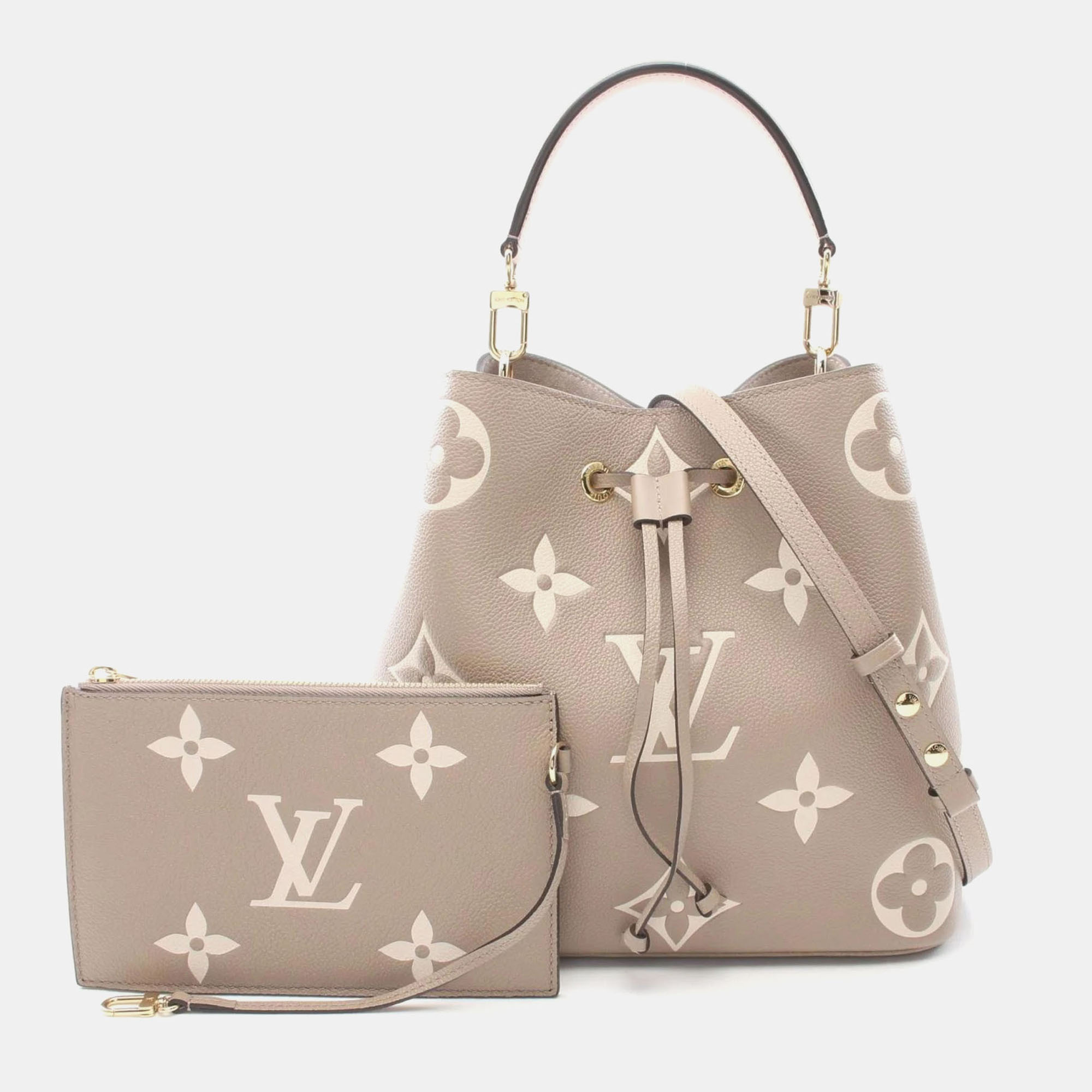 Louis Vuitton Neonoe Mm Bicolor Shoulder Bag Leather Monogram Empreinte Beige
Louis Vuitton Neonoe Mm Bicolor Shoulder Bag Leather Monogram Empreinte Beige
