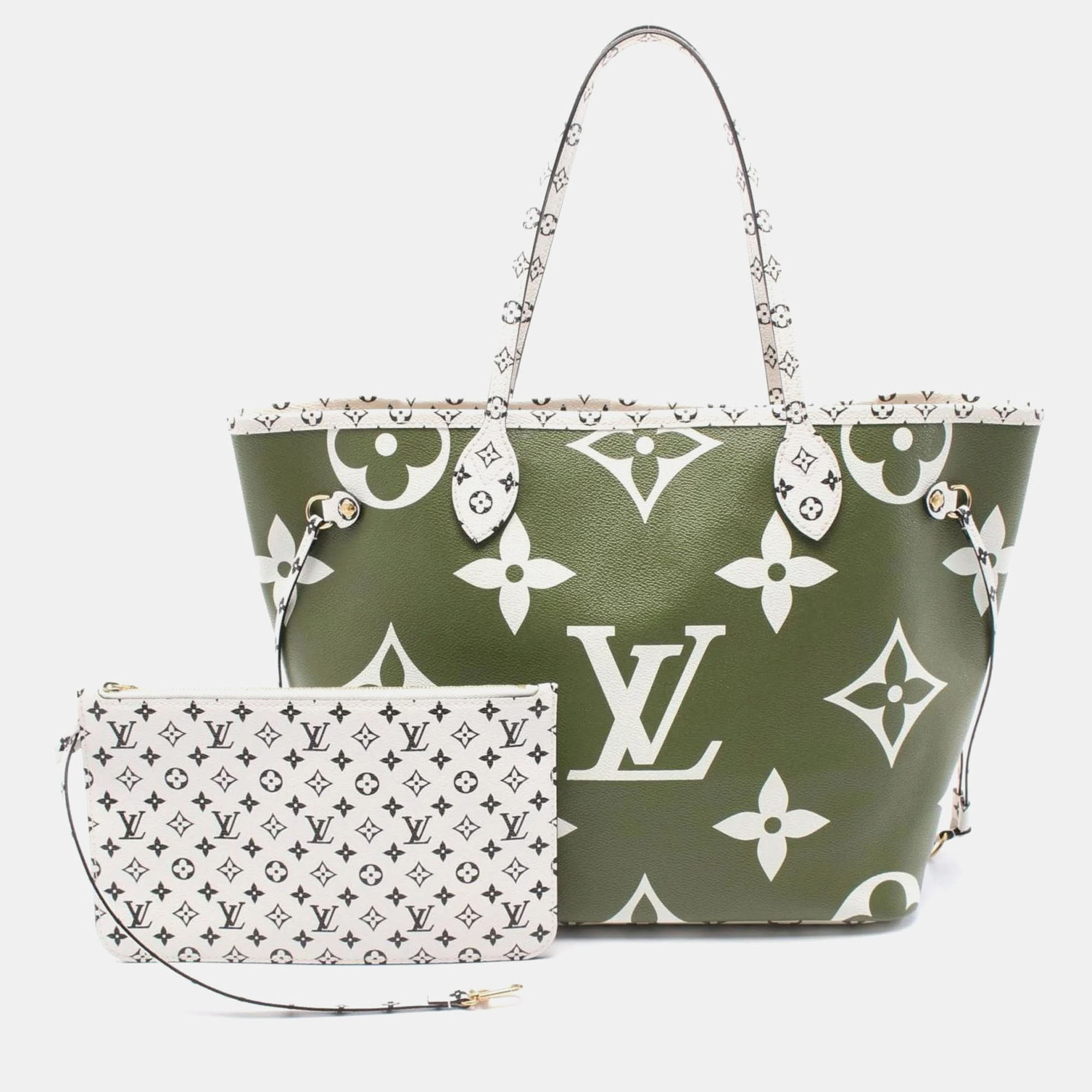 Louis Vuitton Neverfull Mm Tote Bag Coated Canvas Monogram Giant Khaki Beige Multicolor
Louis Vuitton Neverfull Mm Tote Bag Coated Canvas Monogram Giant Khaki Beige Multicolor
