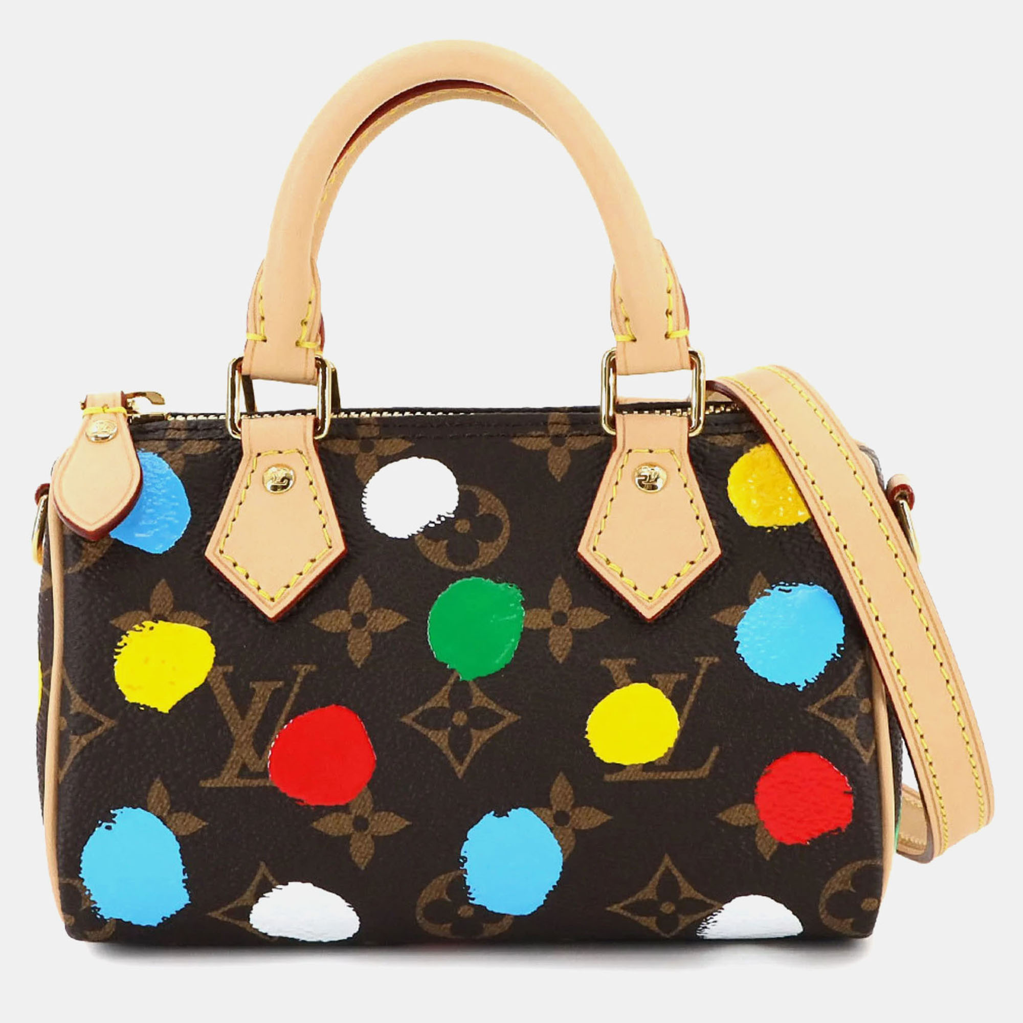 Louis Vuitton Lvxyk Monogram Painted Dot Nano Speedy 2Way Hand Shoulder Bag, Multicolor
Louis Vuitton Lvxyk Monogram Painted Dot Nano Speedy 2Way Hand Shoulder Bag, Multicolor