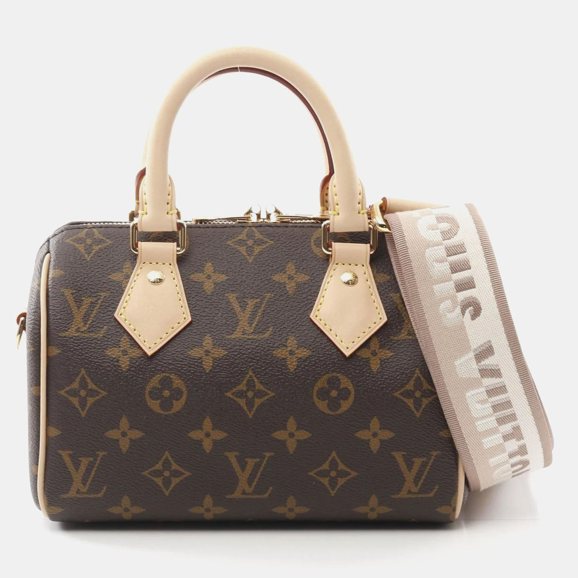 Louis Vuitton Speedy Bandouliere 20 Handbag Coated Canvas Leather Monogram Brown
Louis Vuitton Speedy Bandouliere 20 Handbag Coated Canvas Leather Monogram Brown