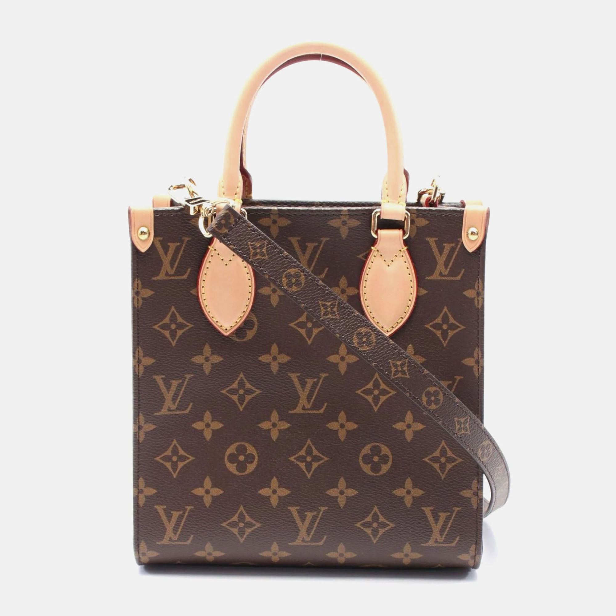 Louis Vuitton Sac Plat Bb Handbag Coated Canvas Leather Monogram Brown
Louis Vuitton Sac Plat Bb Handbag Coated Canvas Leather Monogram Brown