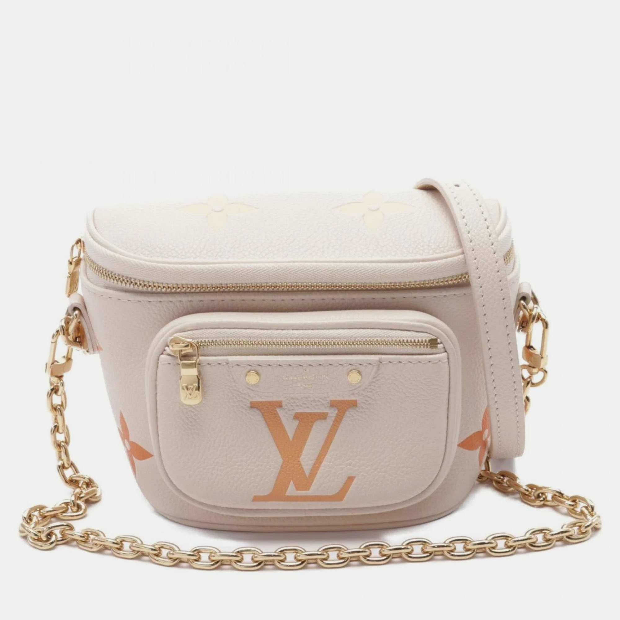 Louis Vuitton Ivory/Orange/Yellow Monogram Empreinte Leather Mini Bum Bag, Multicolor
Louis Vuitton Ivory/Orange/Yellow Monogram Empreinte Leather Mini Bum Bag, Multicolor