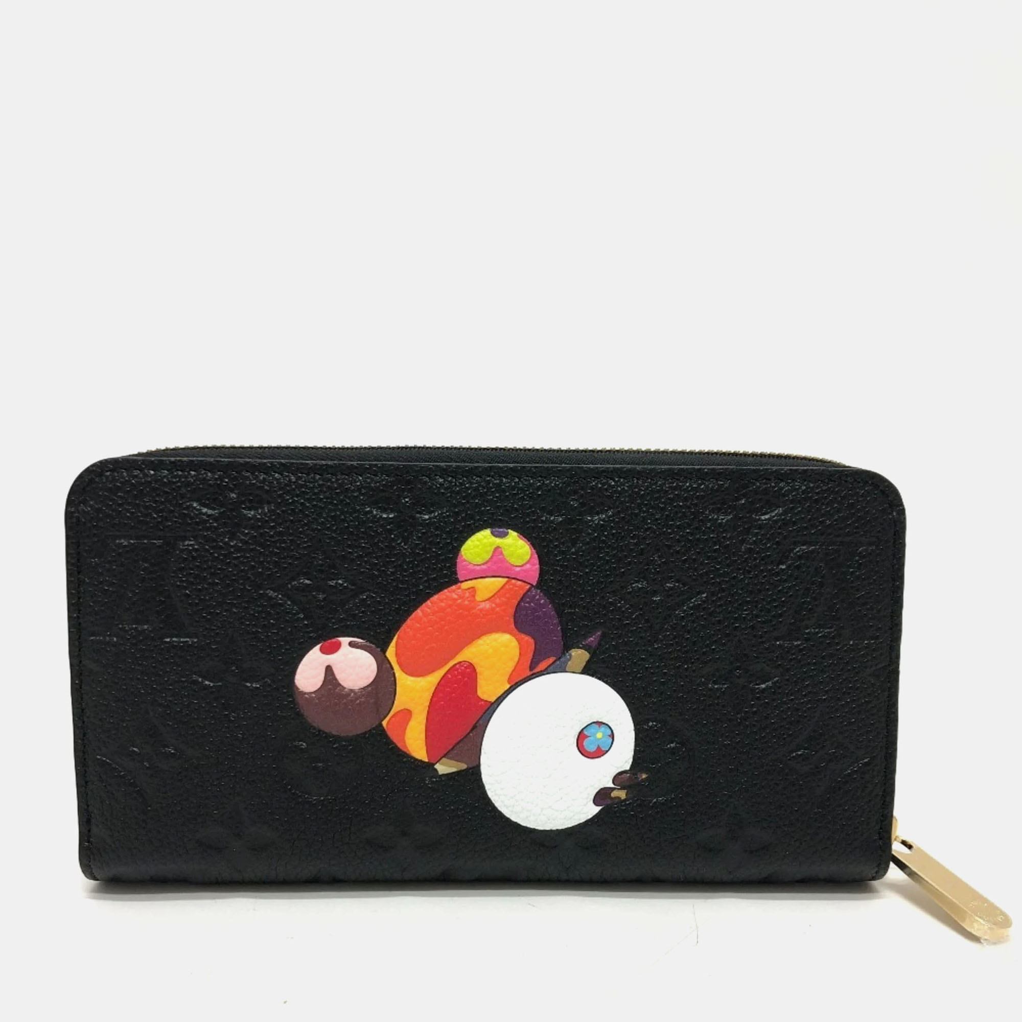 Louis Vuitton Black Monogram Empreinte Leather Takashi Murakami Panda Zippy Wallet
Louis Vuitton Black Monogram Empreinte Leather Takashi Murakami Panda Zippy Wallet