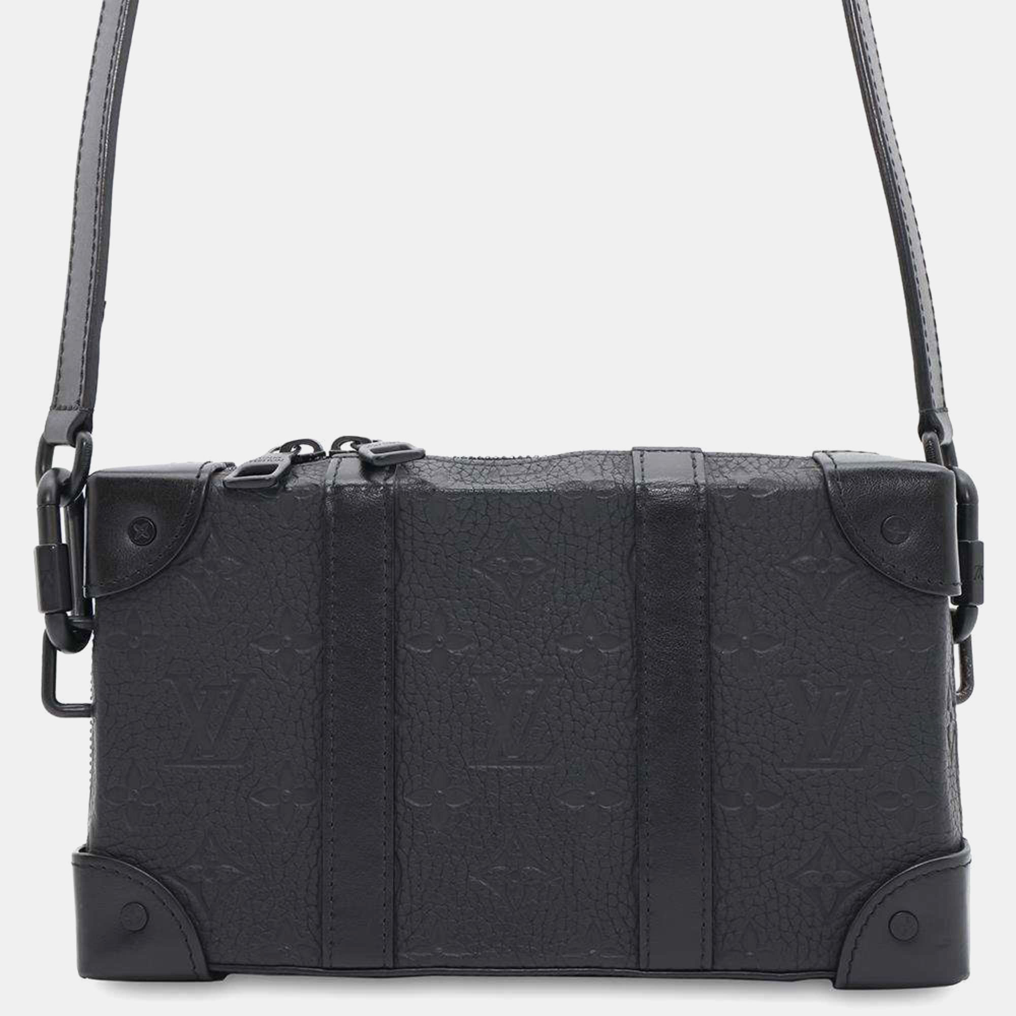 Louis Vuitton Black Monogram Taurillon Soft Trunk Shoulder Bag
Louis Vuitton Black Monogram Taurillon Soft Trunk Shoulder Bag