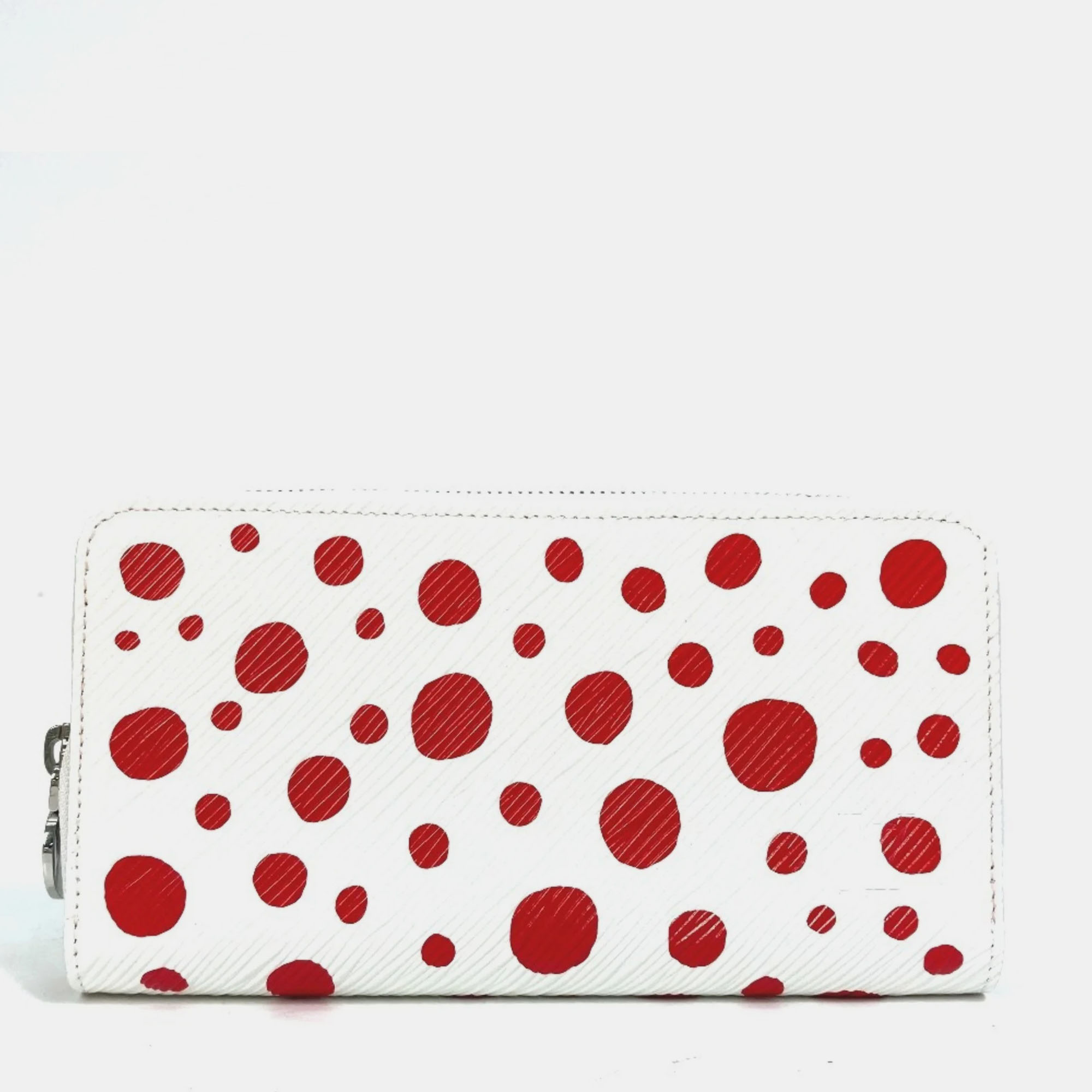 Louis Vuitton Red/White Epi Leather Yayoi Kusama Round Long Zippy Wallet
Louis Vuitton Red/White Epi Leather Yayoi Kusama Round Long Zippy Wallet