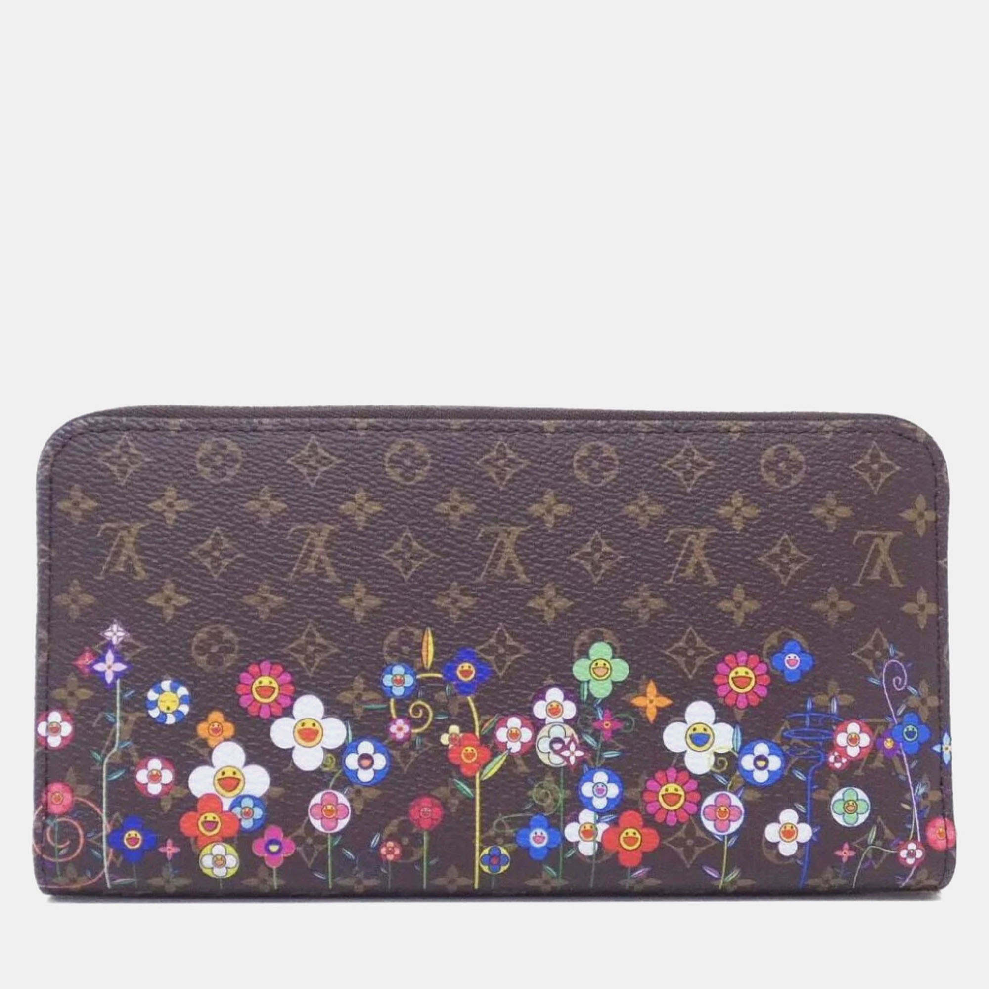 Louis Vuitton Brown Multi-color Monogram Canvas Takashi Murakami Collaboration Long Zippy Wallet
Louis Vuitton Brown Multi-color Monogram Canvas Takashi Murakami Collaboration Long Zippy Wallet