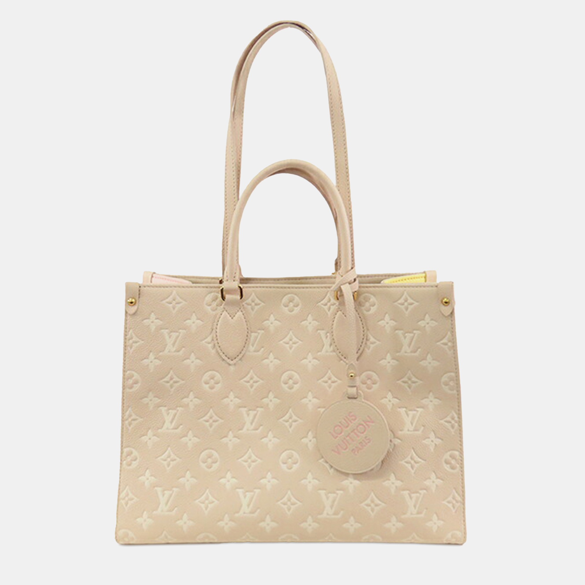 Louis Vuitton Pink Monogram Empreinte Spring In the City OnTheGo Handbag
Louis Vuitton Pink Monogram Empreinte Spring In the City OnTheGo Handbag