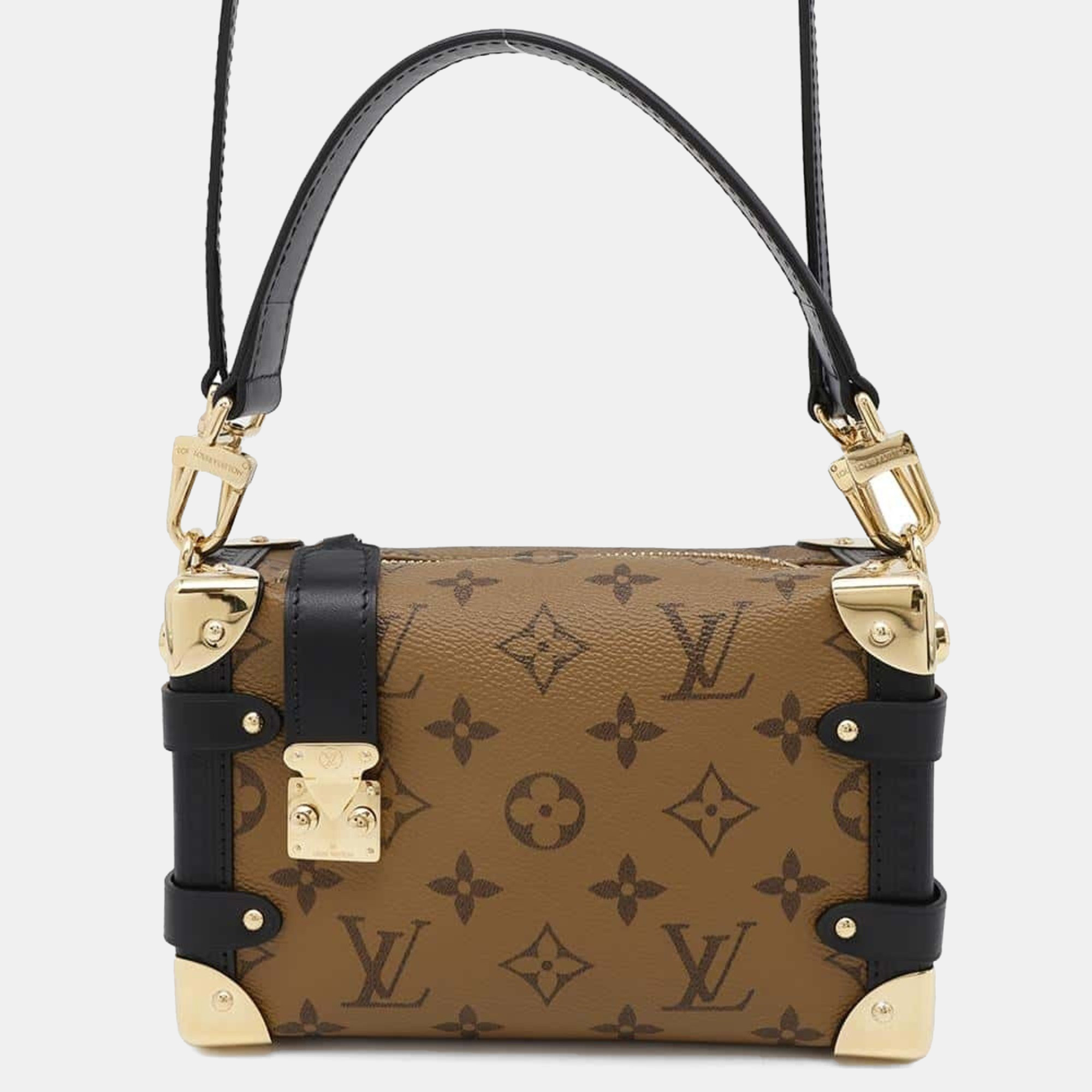 Louis Vuitton Handbag Monogram Reverse Side Trunk Pm Shoulder Bag, Brown
Louis Vuitton Handbag Monogram Reverse Side Trunk Pm Shoulder Bag, Brown
