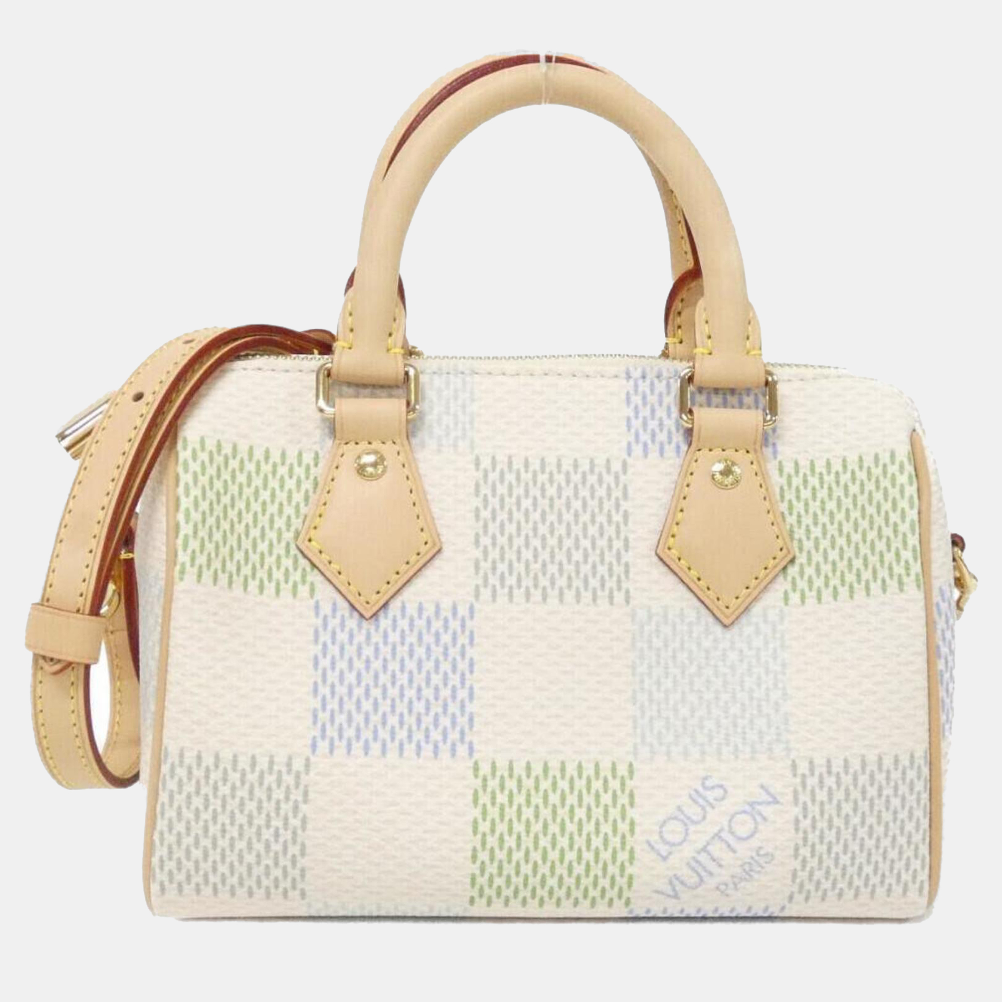 Louis Vuitton Damier Licious Speedy Bandouliere Boston Bag, Multicolor
Louis Vuitton Damier Licious Speedy Bandouliere Boston Bag, Multicolor