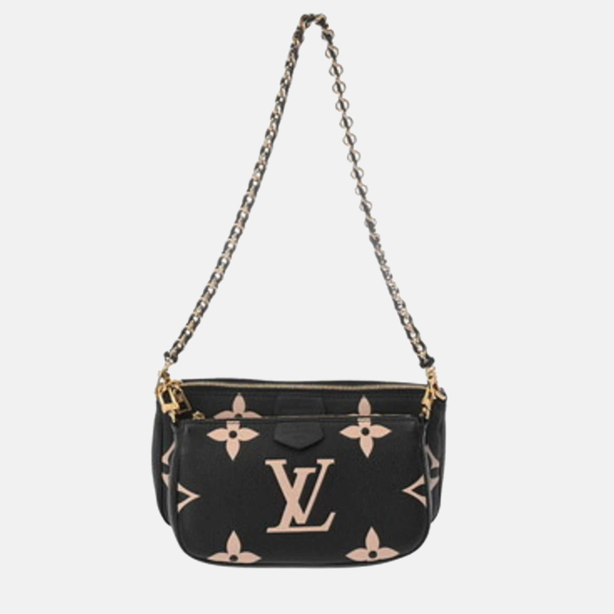 Louis Vuitton Monogram Empreinte Muti Pochette Accessoires Black/Beige Leather Shoulder Bag
Louis Vuitton Monogram Empreinte Muti Pochette Accessoires Black/Beige Leather Shoulder Bag