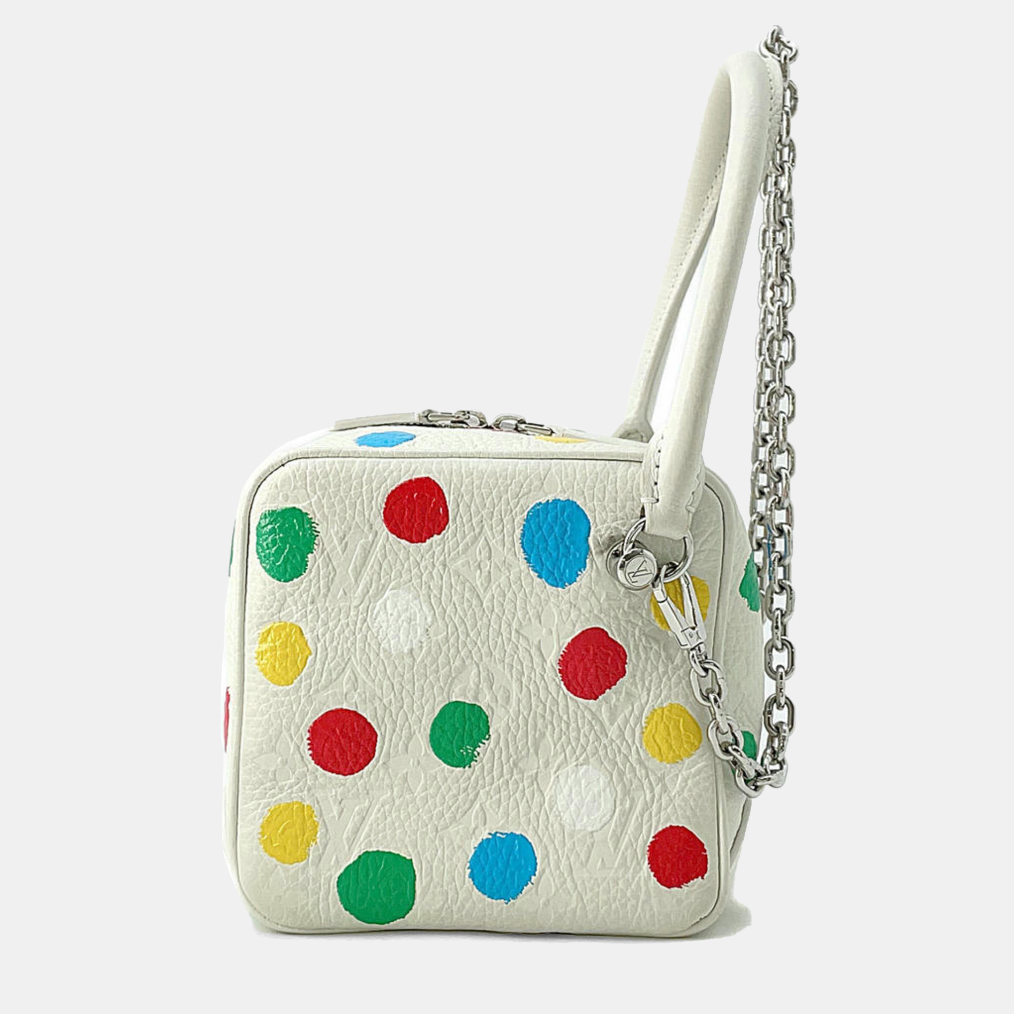 Louis Vuitton Handbag Monogram Empreinte Square Bag Yayoi Kusama Chain Shoulder White
Louis Vuitton Handbag Monogram Empreinte Square Bag Yayoi Kusama Chain Shoulder White