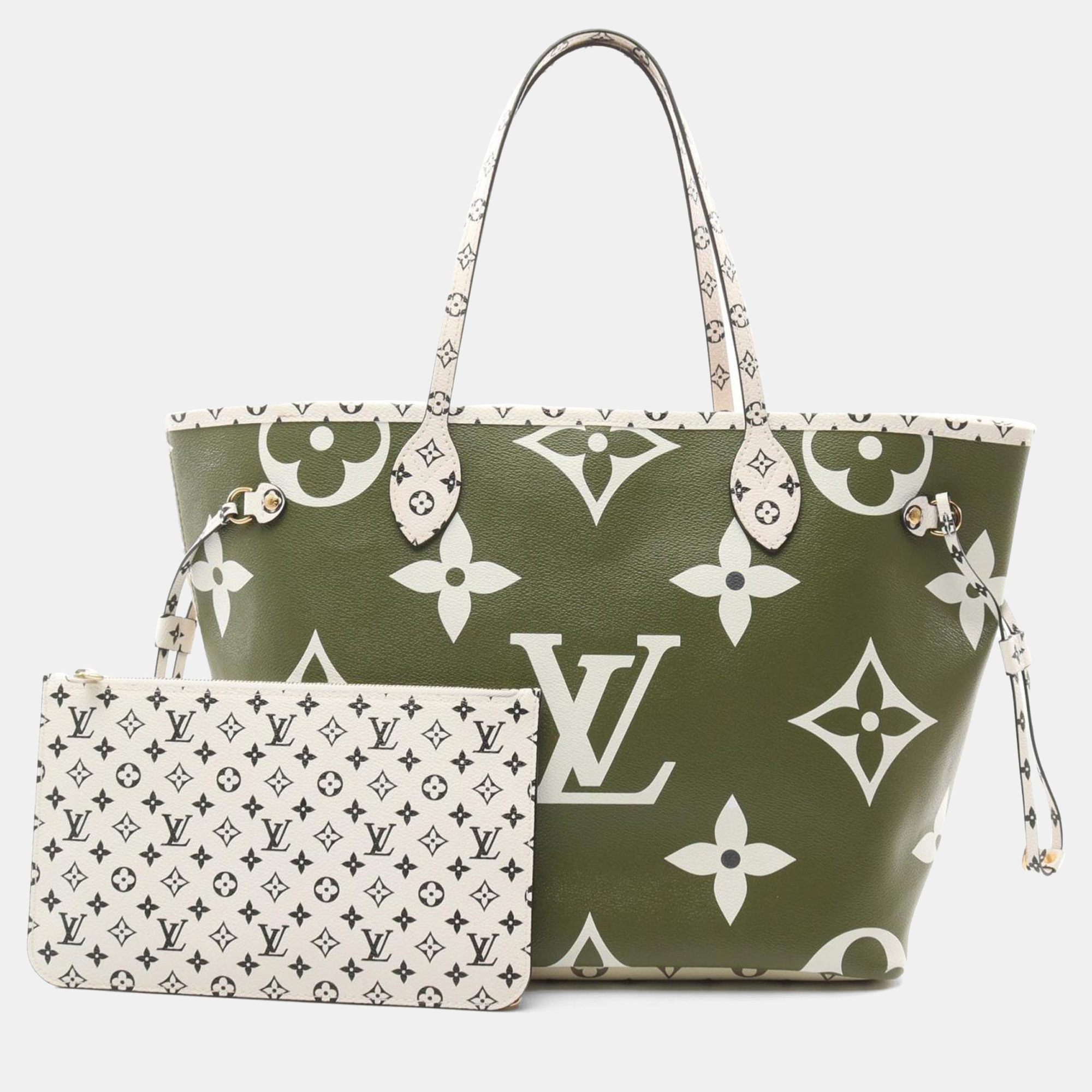 Louis Vuitton Neverfull Mm Tote Bag Coated Canvas Monogram Giant Khaki Beige Multicolor
Louis Vuitton Neverfull Mm Tote Bag Coated Canvas Monogram Giant Khaki Beige Multicolor