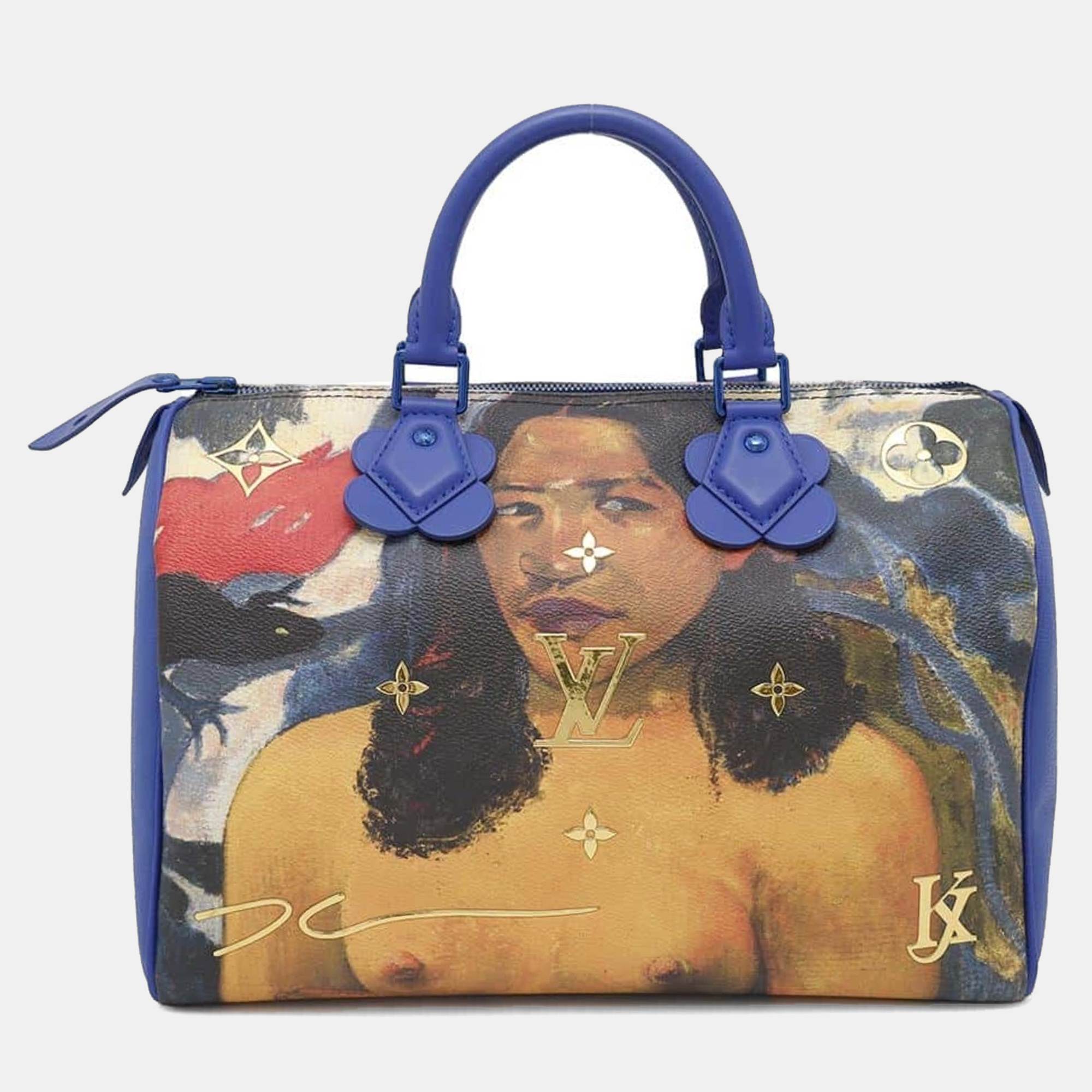 Louis Vuitton Multicolour Masters Collection Gauguin Speedy 30 Handbag, Blue
Louis Vuitton Multicolour Masters Collection Gauguin Speedy 30 Handbag, Blue