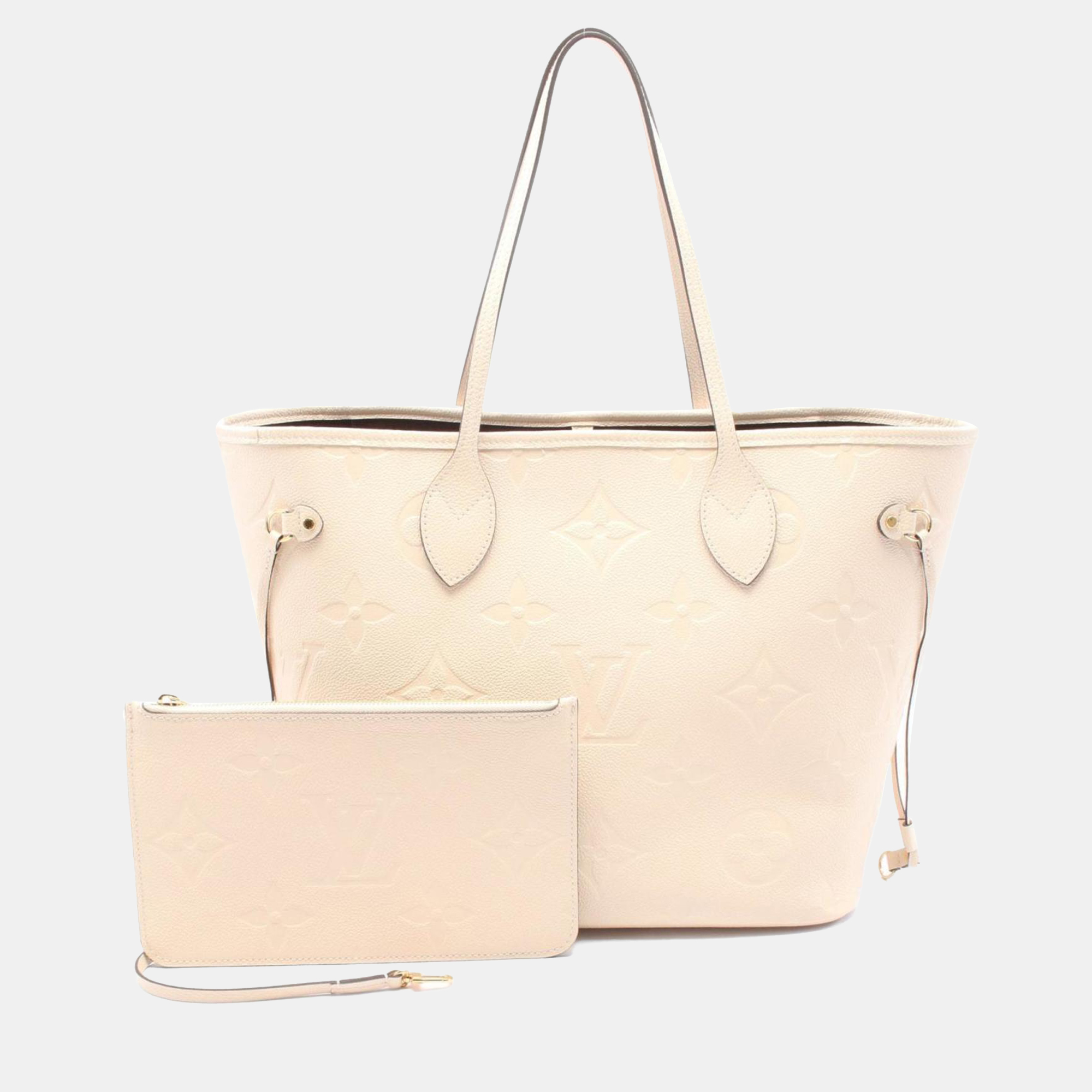 Louis Vuitton Neverfull Mm Tote Bag Leather Monogram Empreinte Ivory, White
Louis Vuitton Neverfull Mm Tote Bag Leather Monogram Empreinte Ivory, White