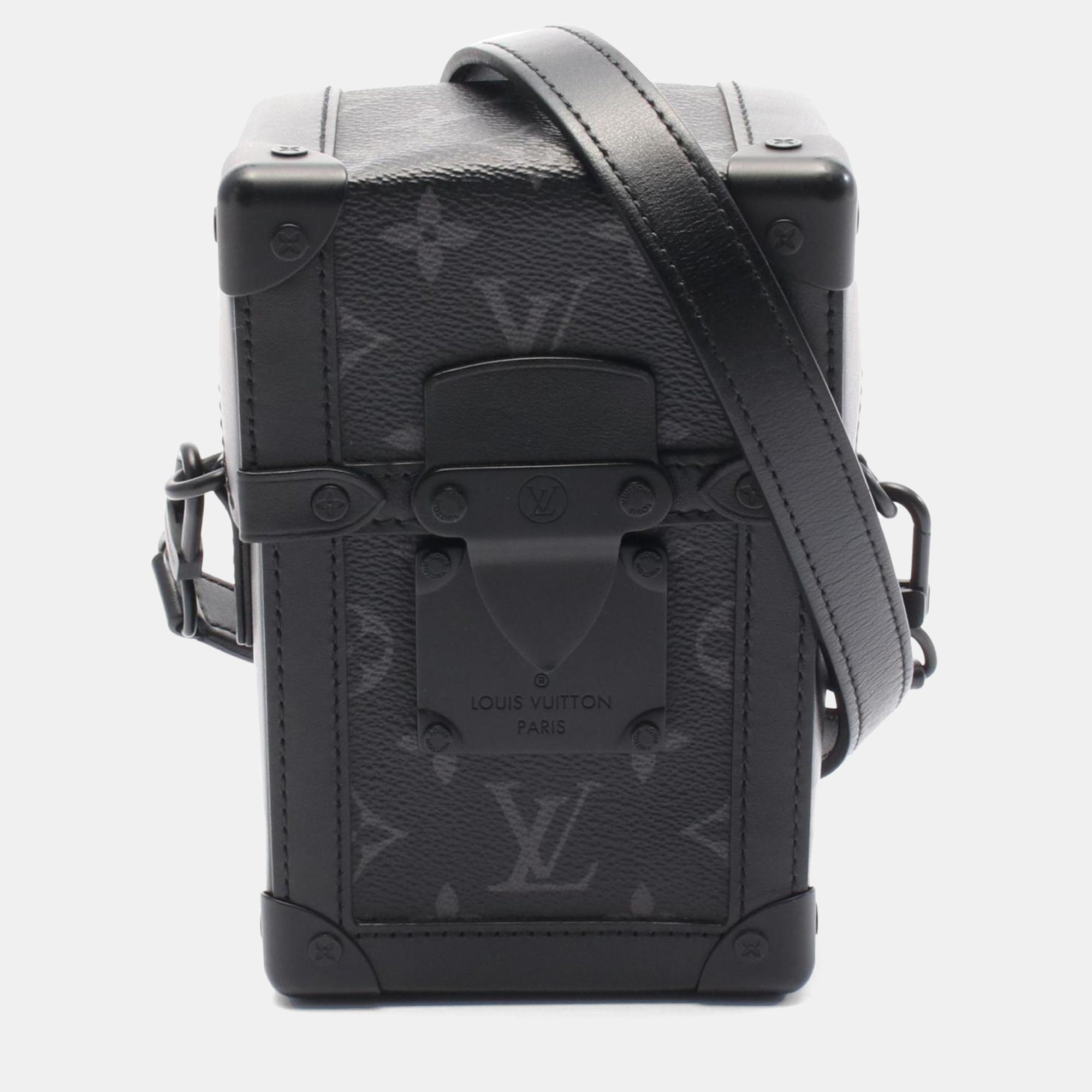Louis Vuitton Vertical Trunk Wearable Wallet Shoulder Bag Coated Canvas Leather Monogram Eclipse Black
Louis Vuitton Vertical Trunk Wearable Wallet Shoulder Bag Coated Canvas Leather Monogram Eclipse Black
