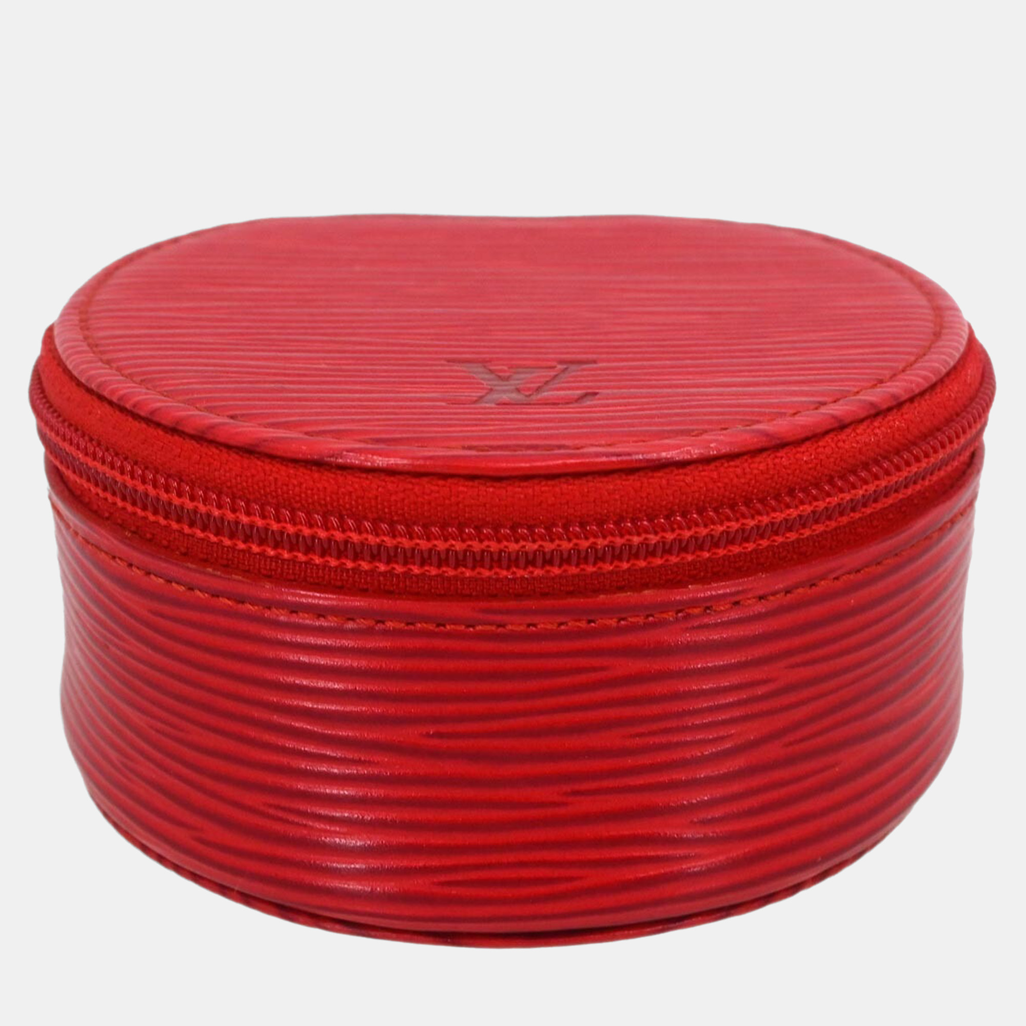 Louis Vuitton Epi Red Ecrin Bijou  Jewelry Case Pouch