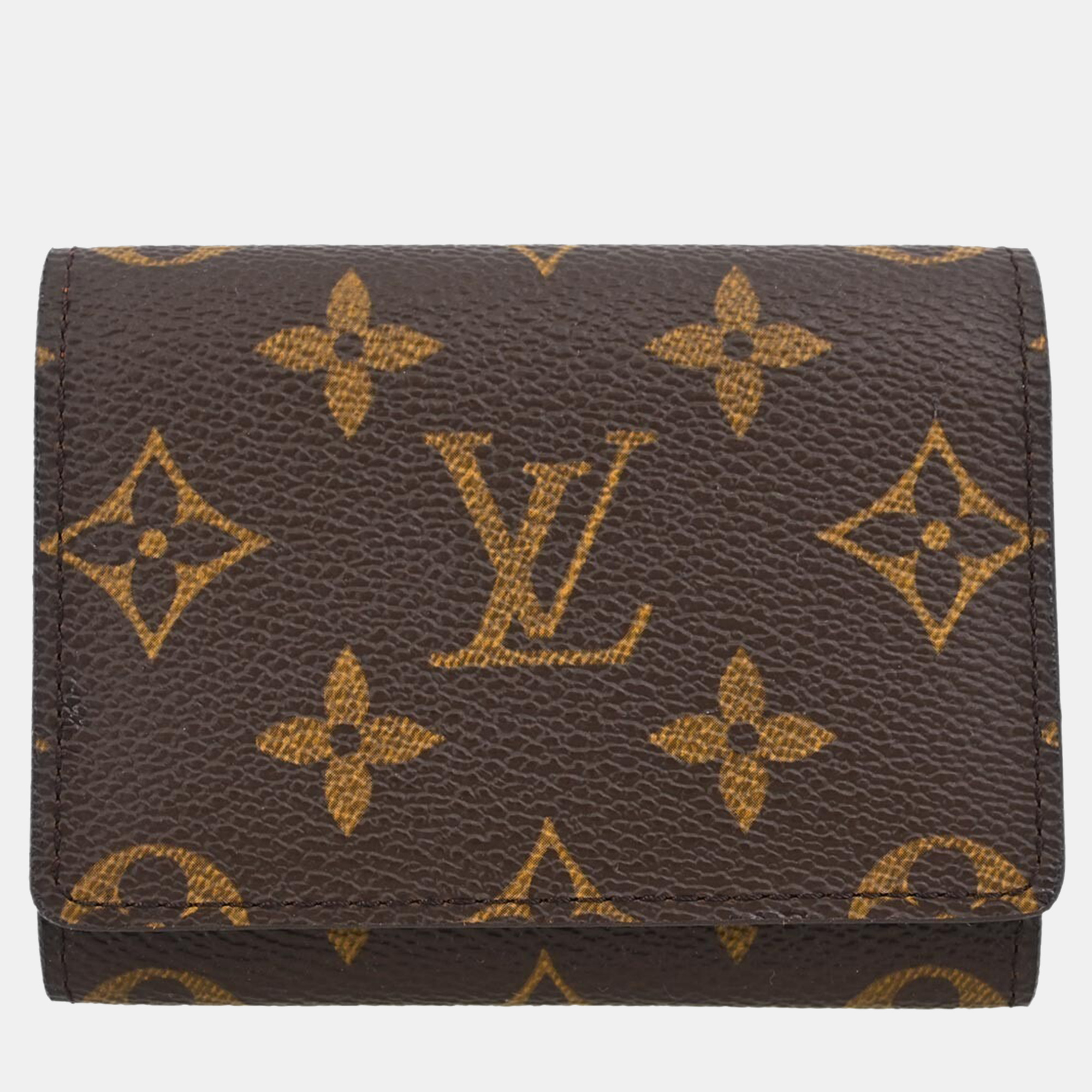 Louis Vuitton Monogram Enveloppe Carte De Visite Card Case, Brown
Louis Vuitton Monogram Enveloppe Carte De Visite Card Case, Brown