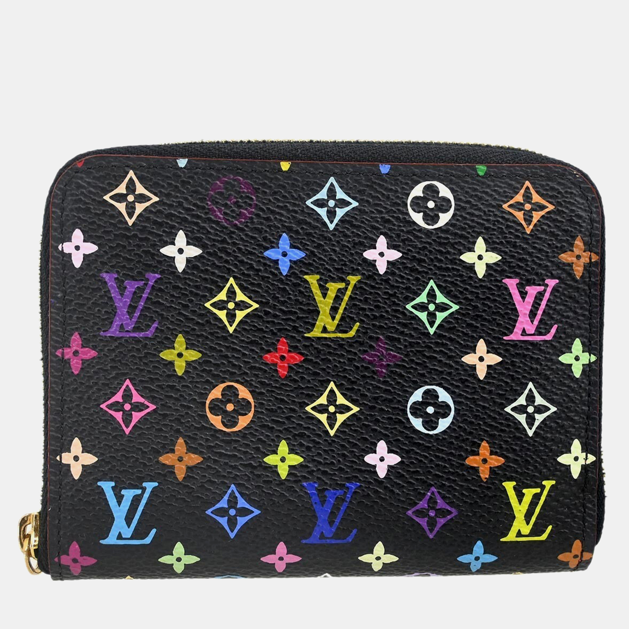 Louis Vuitton Black Multicolor Monogram Canvas Zippy Coin Purse Wallet
Louis Vuitton Black Multicolor Monogram Canvas Zippy Coin Purse Wallet