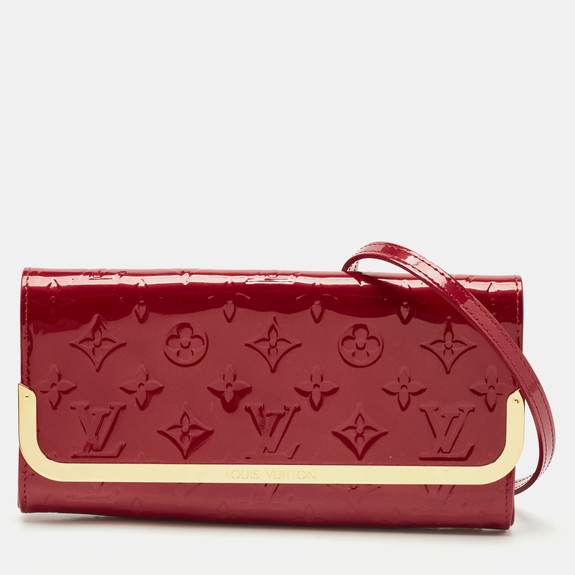 Louis Vuitton Rouge Fauviste Monogram Vernis Rossmore MM Bag, Red
Louis Vuitton Rouge Fauviste Monogram Vernis Rossmore MM Bag, Red