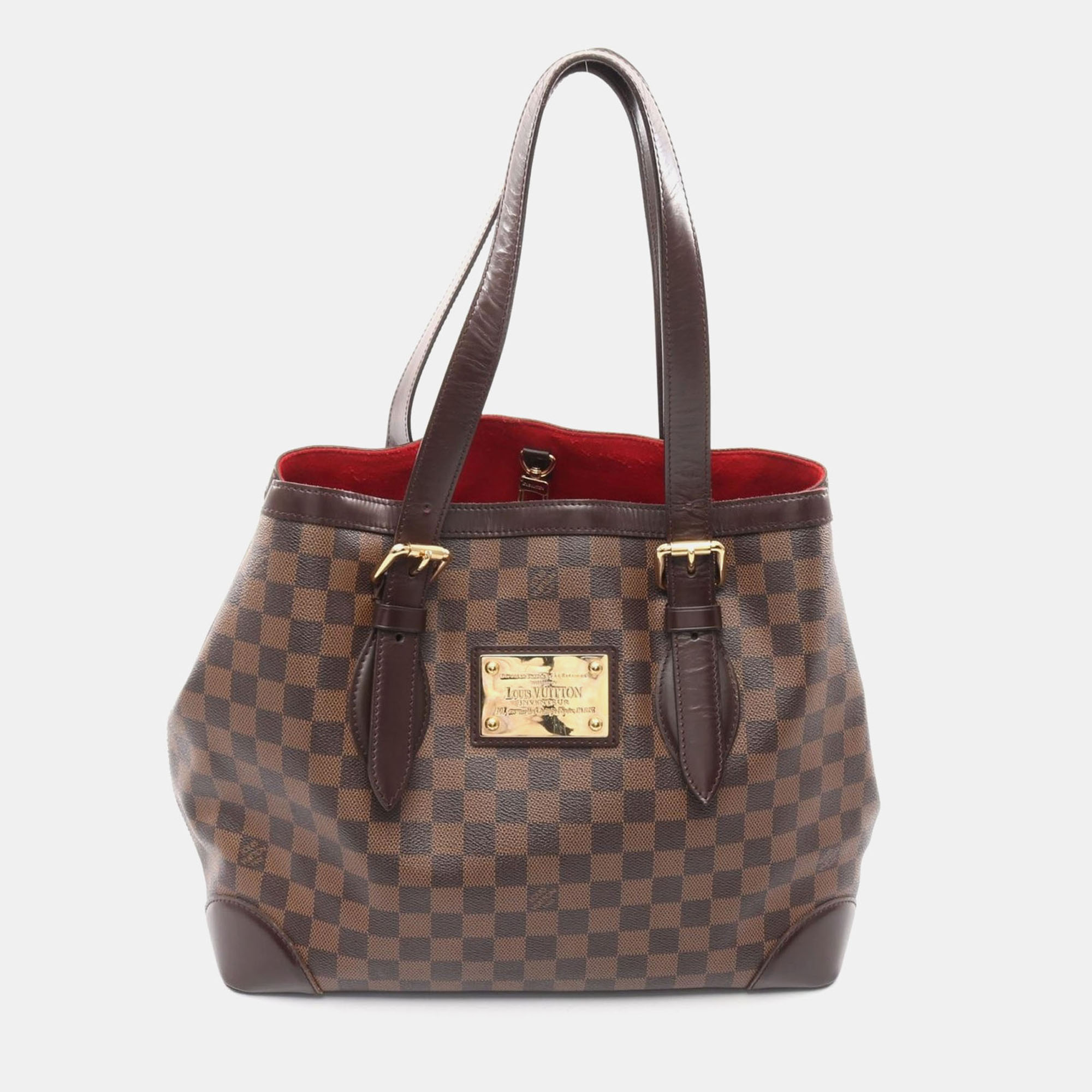 Louis Vuitton Ebene Damier Leather Hampstead MM Tote Shoulder Bag, Brown
Louis Vuitton Ebene Damier Leather Hampstead MM Tote Shoulder Bag, Brown