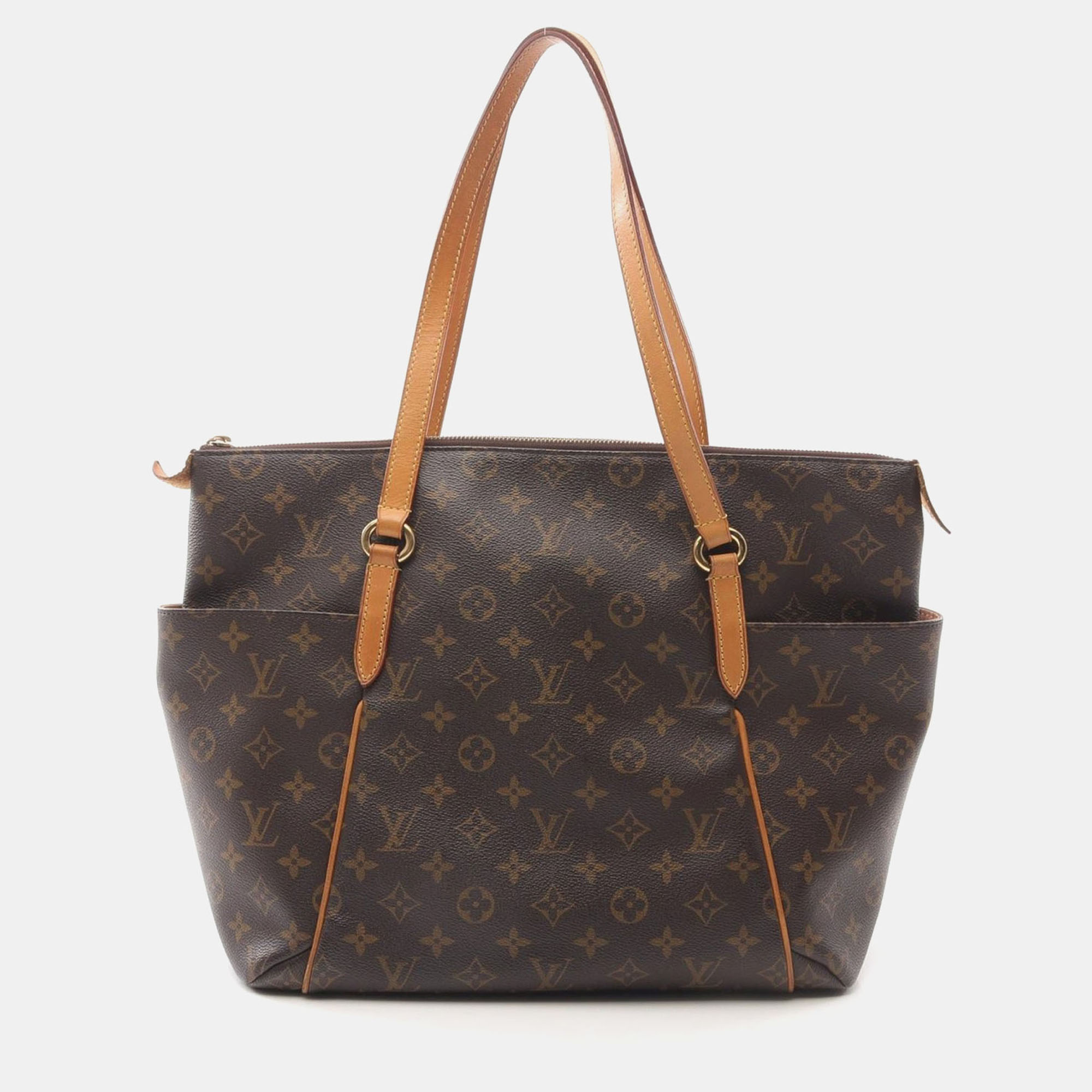 Louis Vuitton Totally MM Tote Shoulder Bag Monogram Leather Brown
Louis Vuitton Totally MM Tote Shoulder Bag Monogram Leather Brown