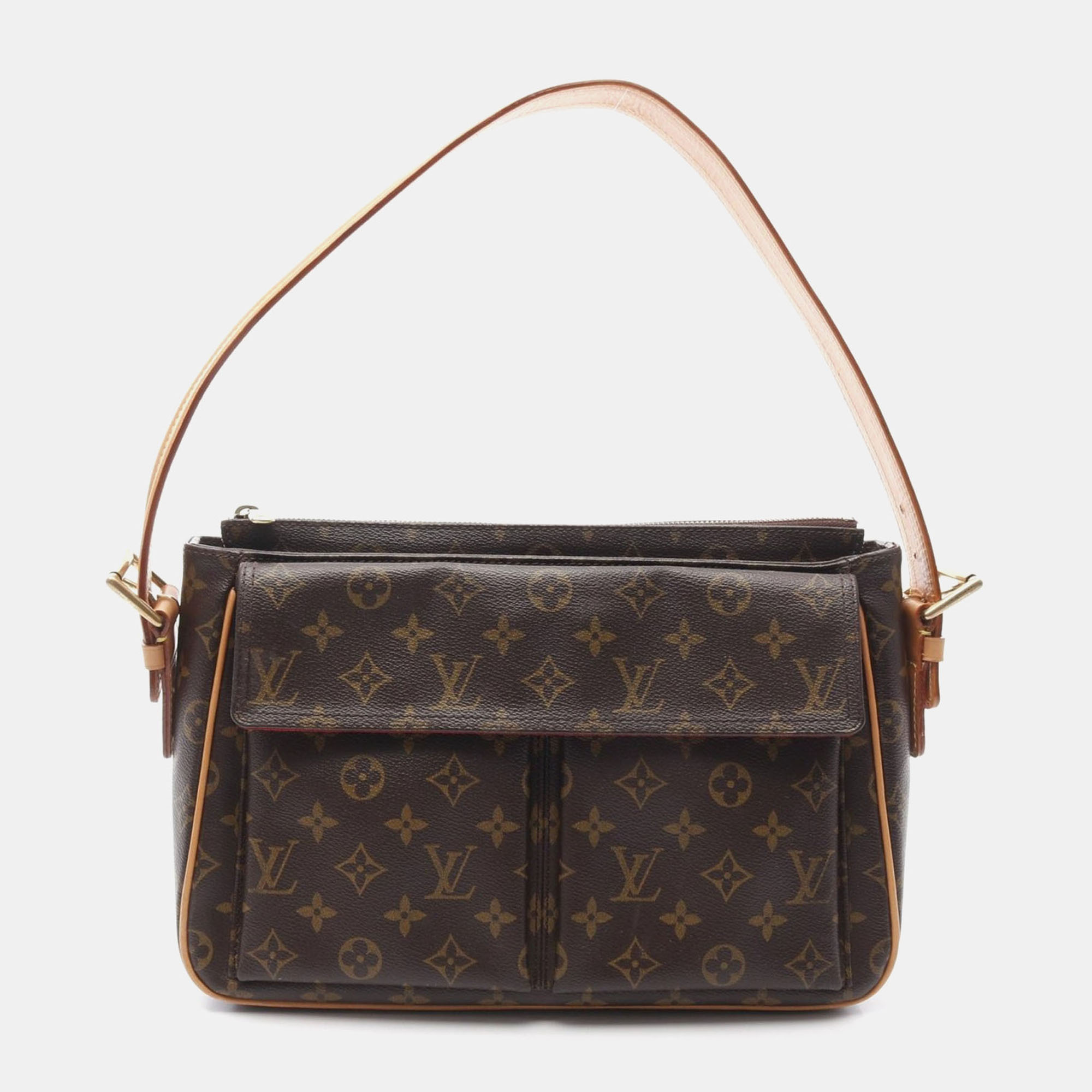 Louis Vuitton Vivacite GM Shoulder Bag Monogram Canvas Leather Brown
Louis Vuitton Vivacite GM Shoulder Bag Monogram Canvas Leather Brown