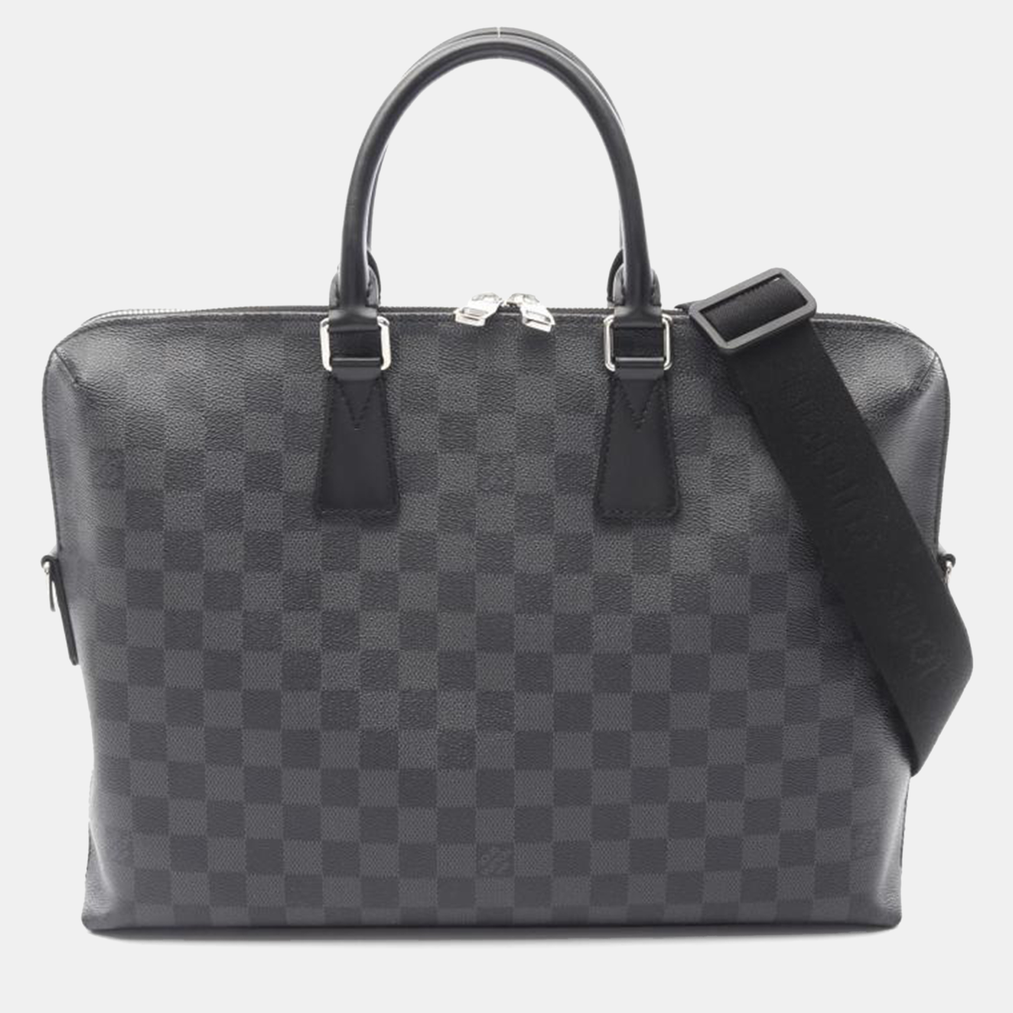 Louis Vuitton Pdj Porte Document Manjour Damier Graphite Bag, Black
Louis Vuitton Pdj Porte Document Manjour Damier Graphite Bag, Black
