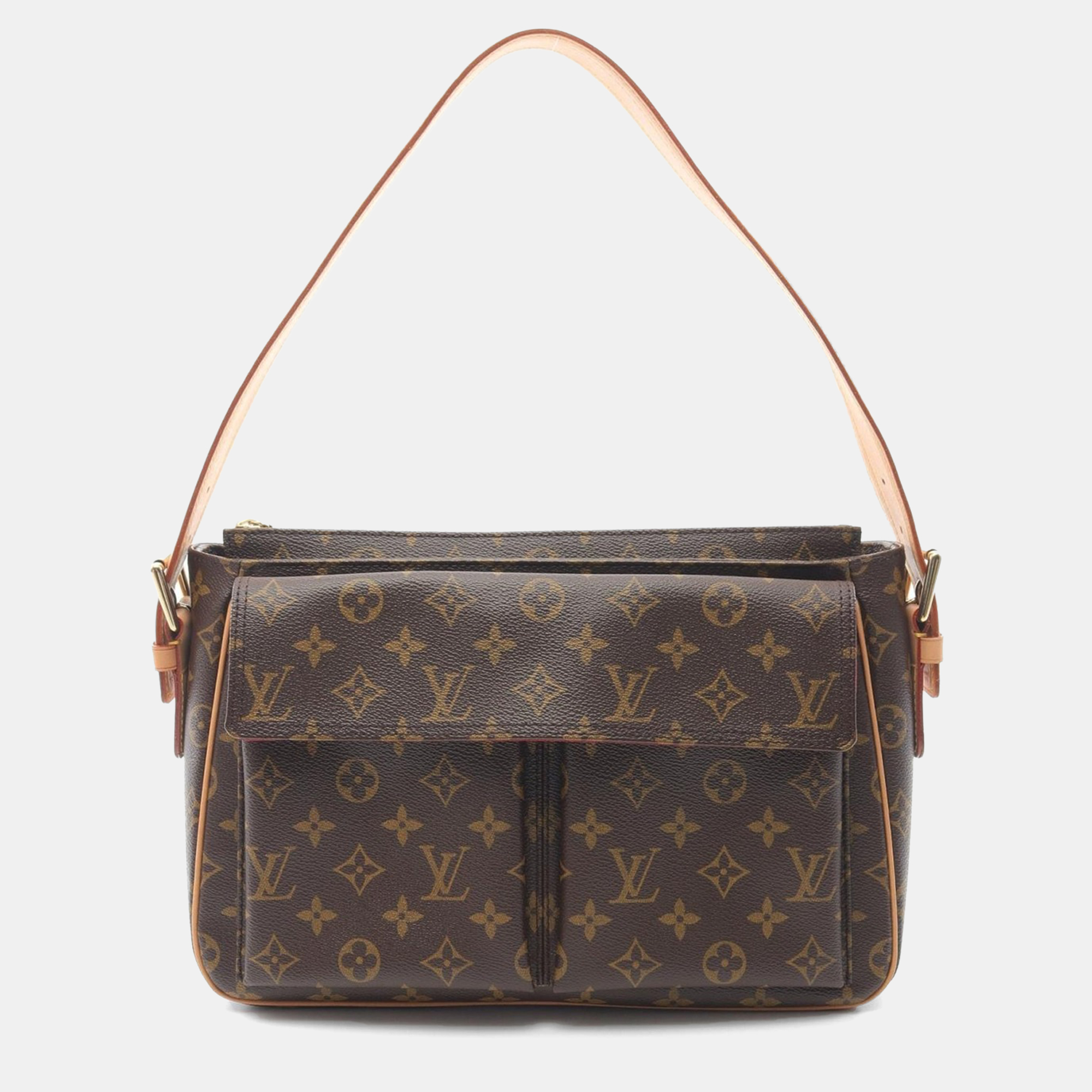 Louis Vuitton Brown Monogram Canvas Viva-Cité Shoulder Bag GM
Louis Vuitton Brown Monogram Canvas Viva-Cité Shoulder Bag GM