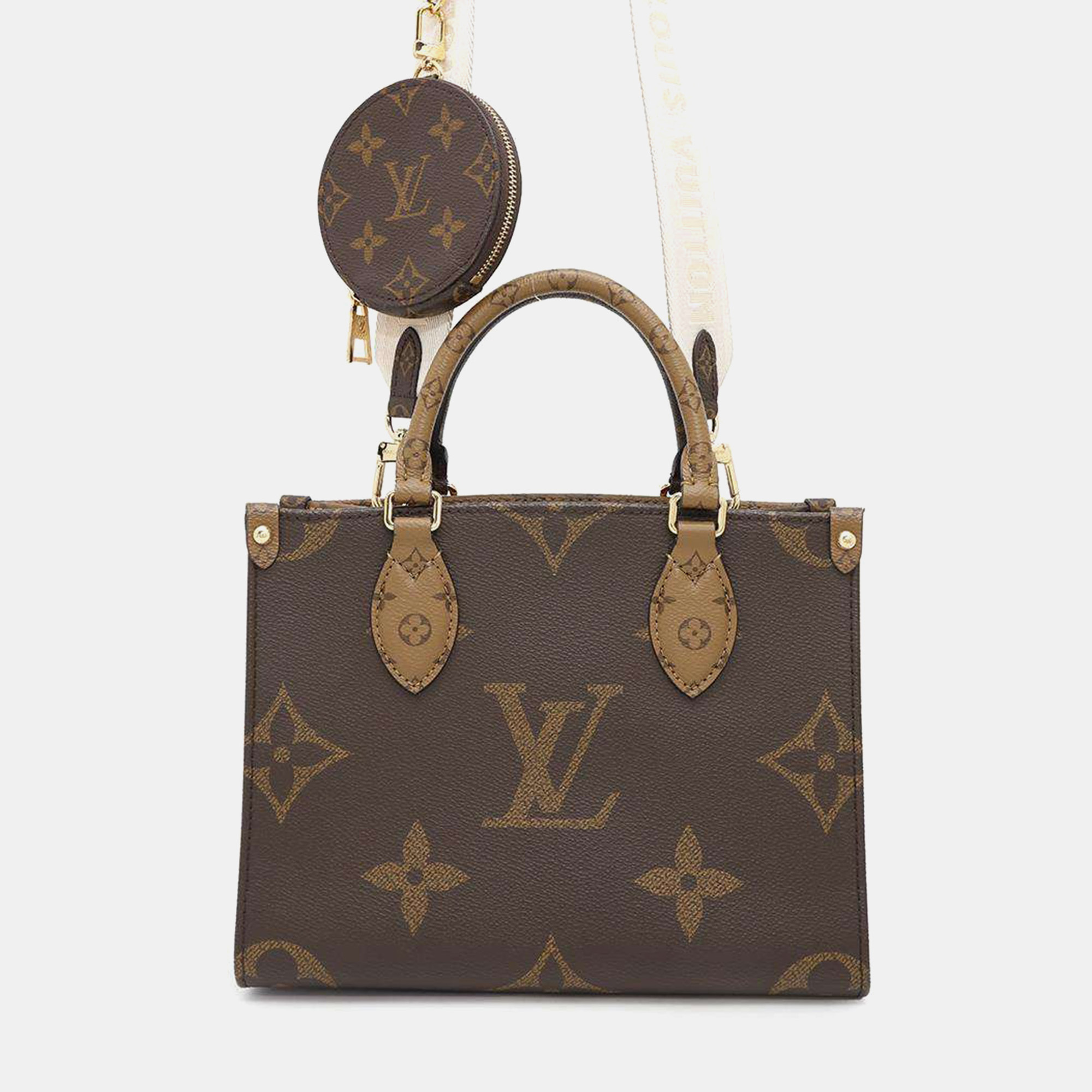 Louis Vuitton Onthego Red Monogram Monogram Reverse Canvas Size Pm, Brown
Louis Vuitton Onthego Red Monogram Monogram Reverse Canvas Size Pm, Brown