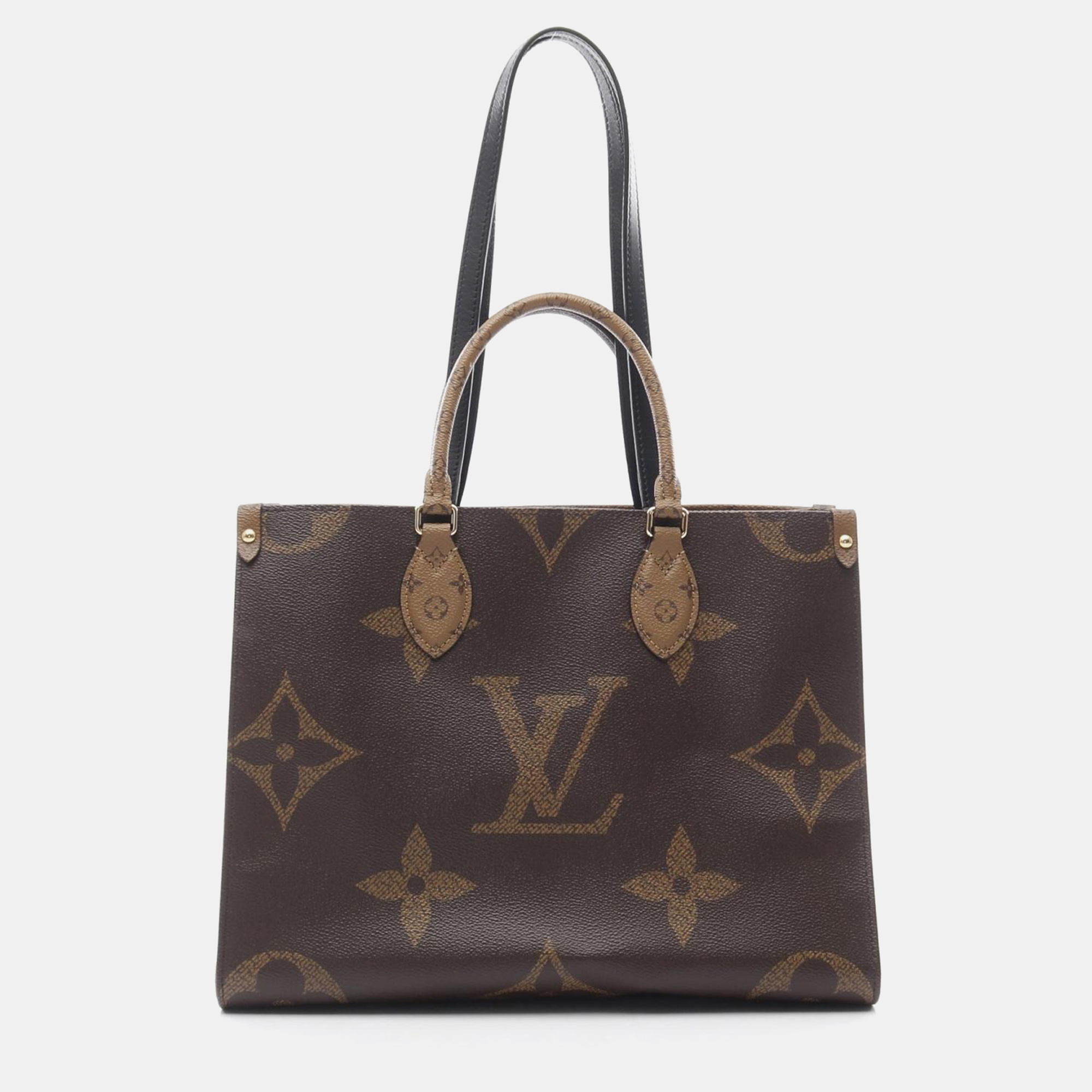 Louis Vuitton On The Go Mm Shoulder 2Way Tote Bag Monogram Giant Reverse, Brown
Louis Vuitton On The Go Mm Shoulder 2Way Tote Bag Monogram Giant Reverse, Brown