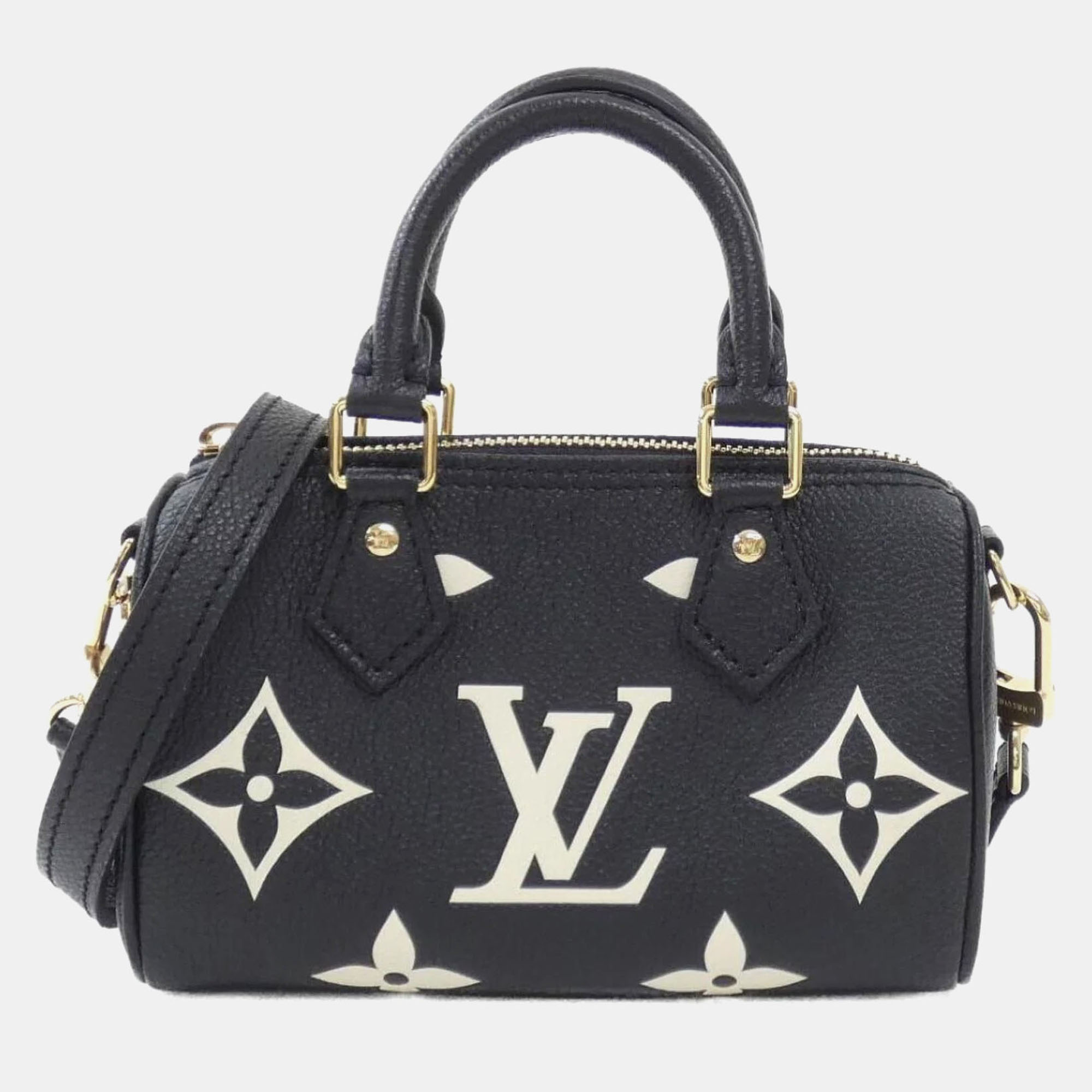 Louis Vuitton Bicolor Monogram Empreinte Nano Speedy Boston Bag, Multicolor
Louis Vuitton Bicolor Monogram Empreinte Nano Speedy Boston Bag, Multicolor