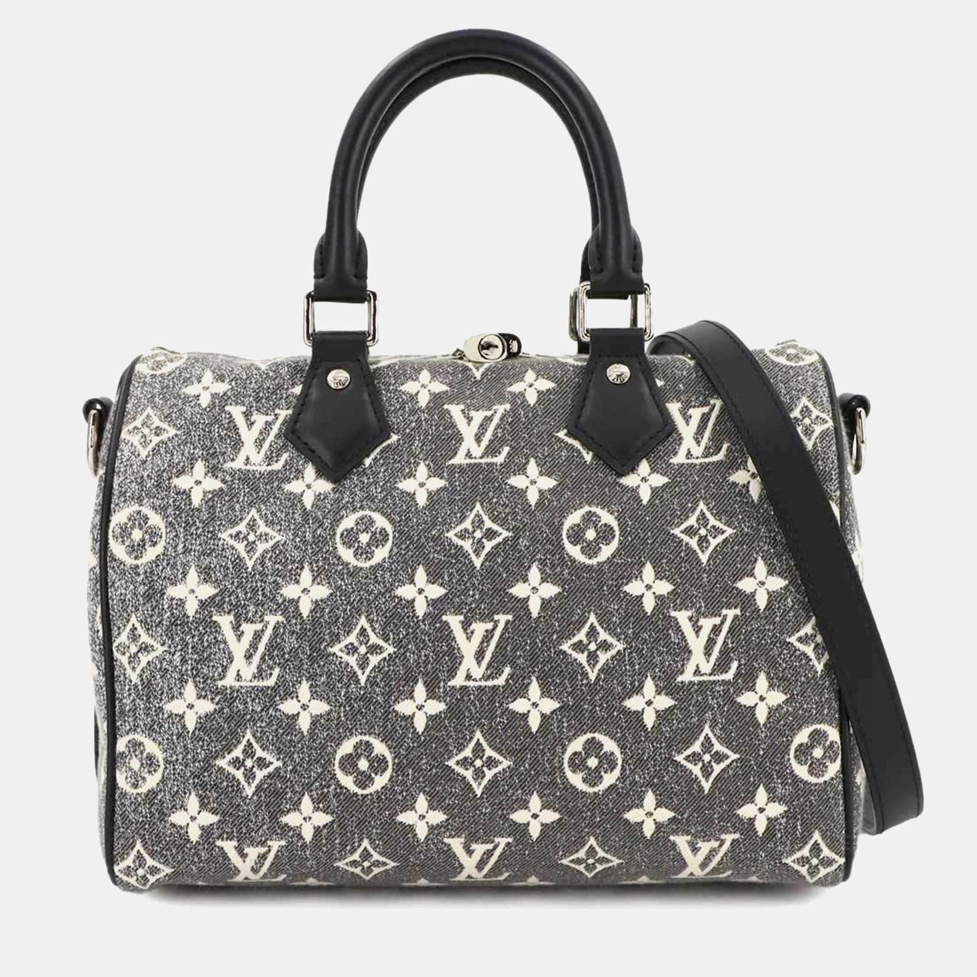 Louis Vuitton Monogram Jacquard Denim Speedy Bandouliere 25 2Way Hand Shoulder Bag Gray, Grey
Louis Vuitton Monogram Jacquard Denim Speedy Bandouliere 25 2Way Hand Shoulder Bag Gray, Grey