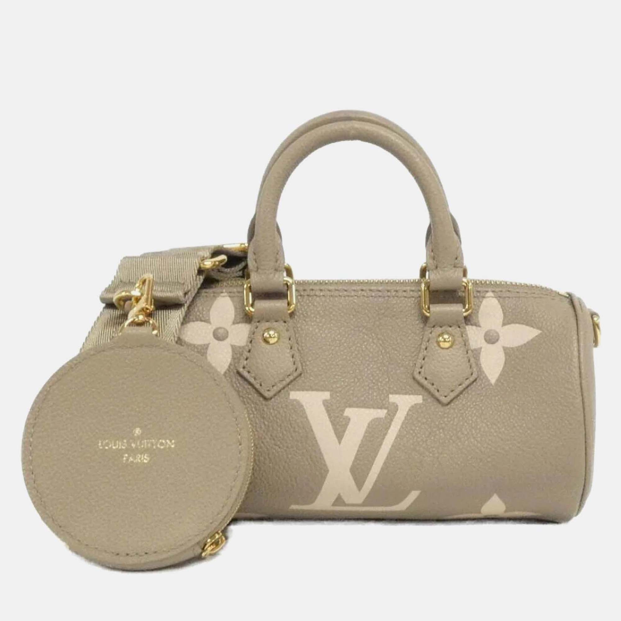 Louis Vuitton Papillon BB Grey Monogram Empreinte Leather Shoulder Bag
Louis Vuitton Papillon BB Grey Monogram Empreinte Leather Shoulder Bag