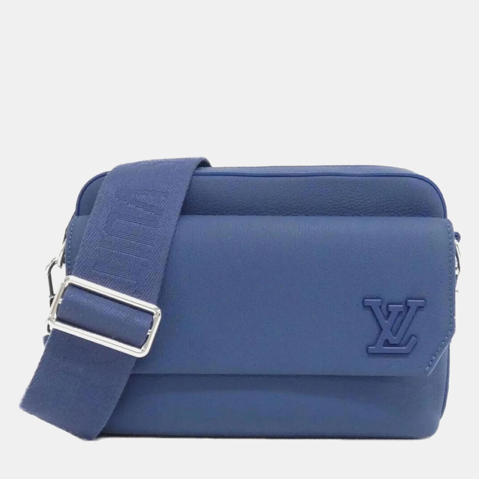 Louis Vuitton Lv Aerogram Fastline Messenger Shoulder Bag, Blue
Louis Vuitton Lv Aerogram Fastline Messenger Shoulder Bag, Blue
