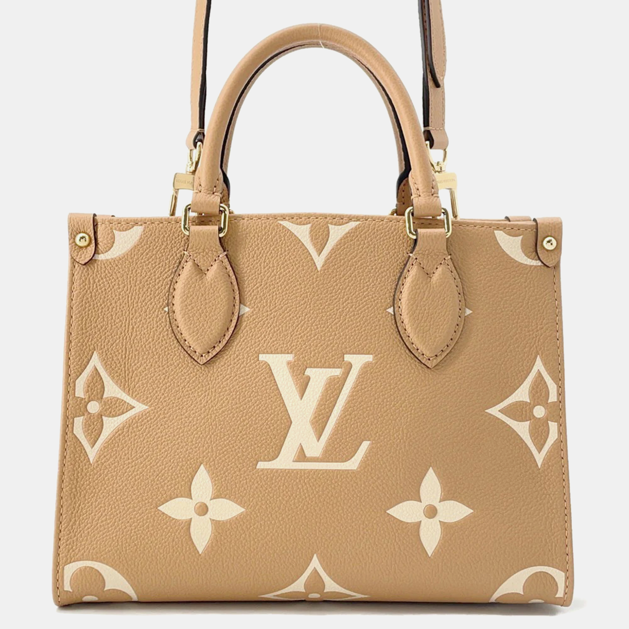 Louis Vuitton Onthego Arizona/Claim Bicolor Monogram Empreinte Leather Size Pm, Beige
Louis Vuitton Onthego Arizona/Claim Bicolor Monogram Empreinte Leather Size Pm, Beige