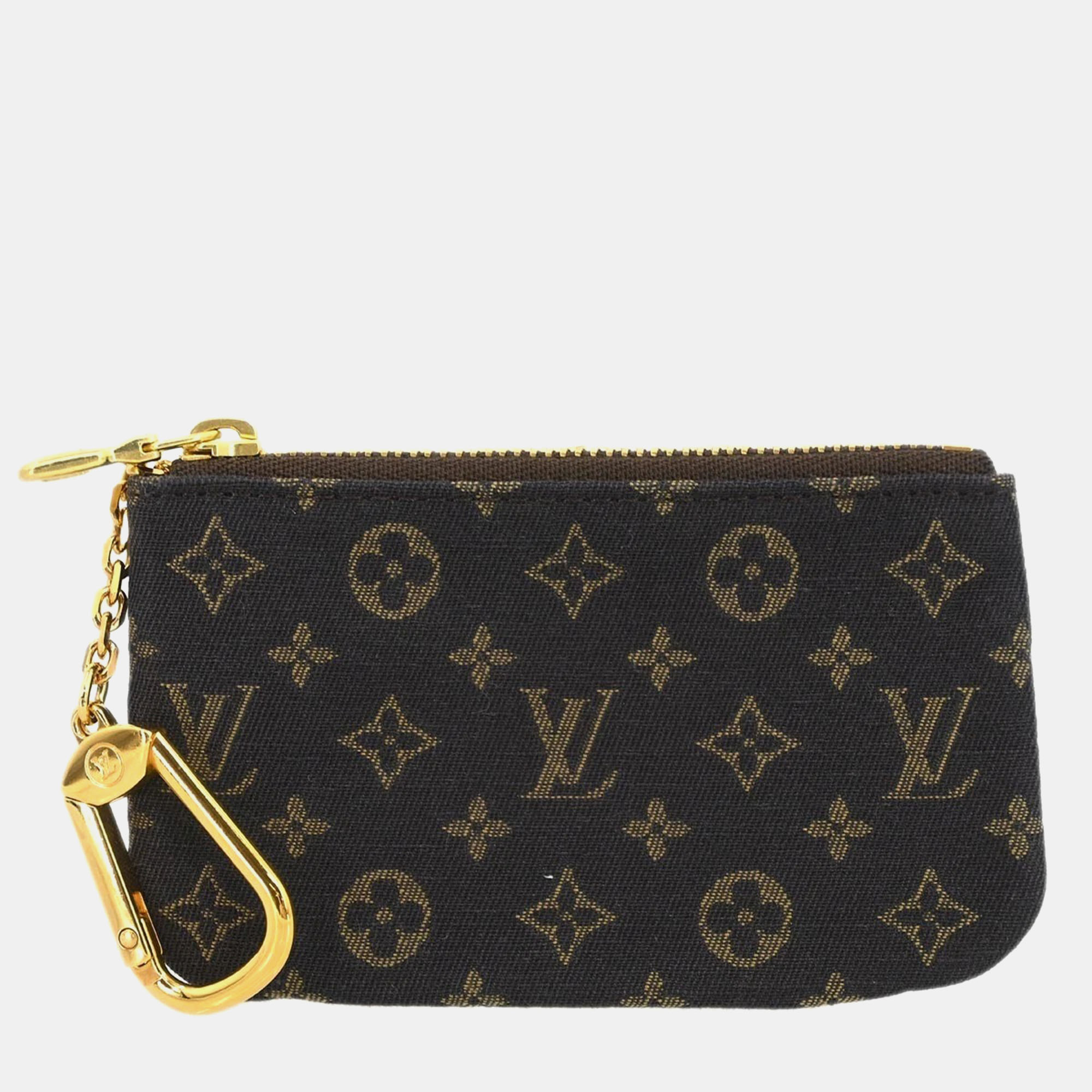 Louis Vuitton Monogram Mini Lin Pochette Cles Coin Case, Brown
Louis Vuitton Monogram Mini Lin Pochette Cles Coin Case, Brown