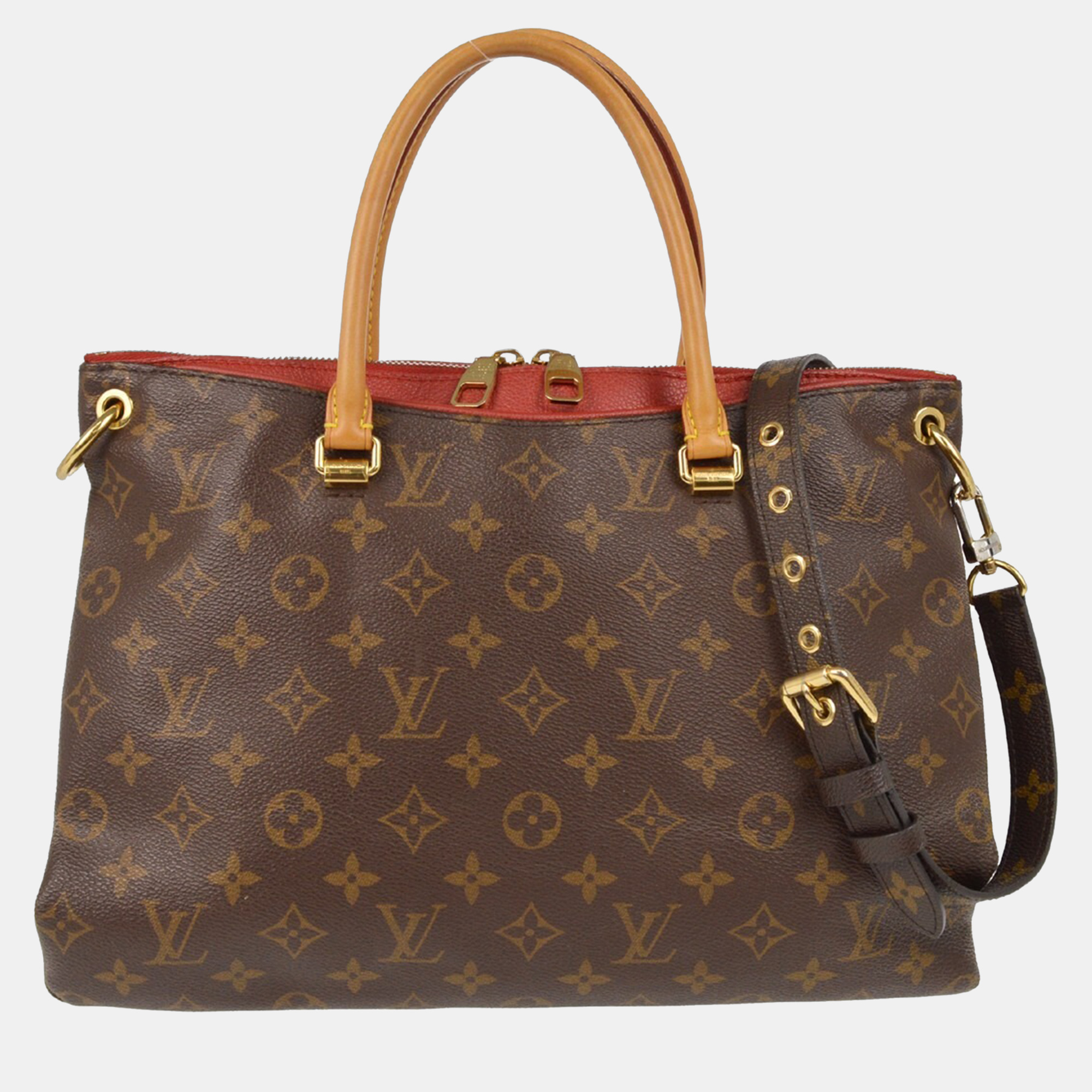 Louis Vuitton Pallas Monogram Canvas Tote Bag, Brown
Louis Vuitton Pallas Monogram Canvas Tote Bag, Brown