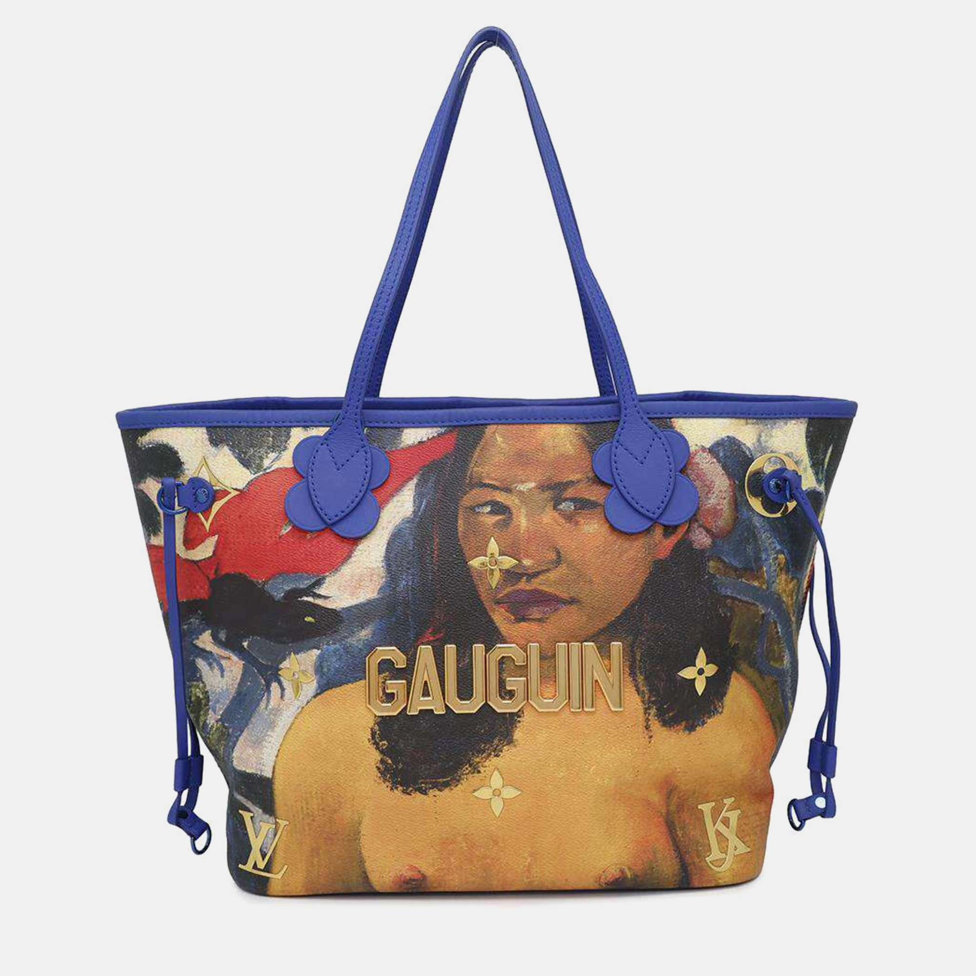 Louis Vuitton Neverfull MM Master's Collection Monogram Canvas Tote Bag, Blue
Louis Vuitton Neverfull MM Master's Collection Monogram Canvas Tote Bag, Blue