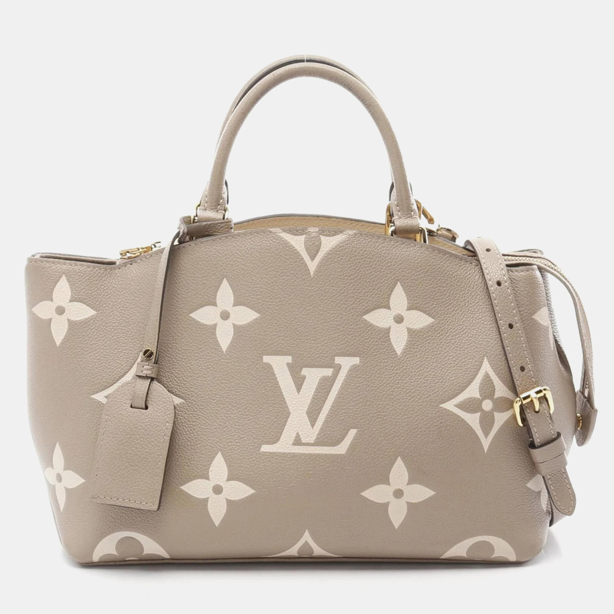 Louis Vuitton Petit Palais PM Tourterelle Monogram Empreinte Leather Handbag, Beige
Louis Vuitton Petit Palais PM Tourterelle Monogram Empreinte Leather Handbag, Beige