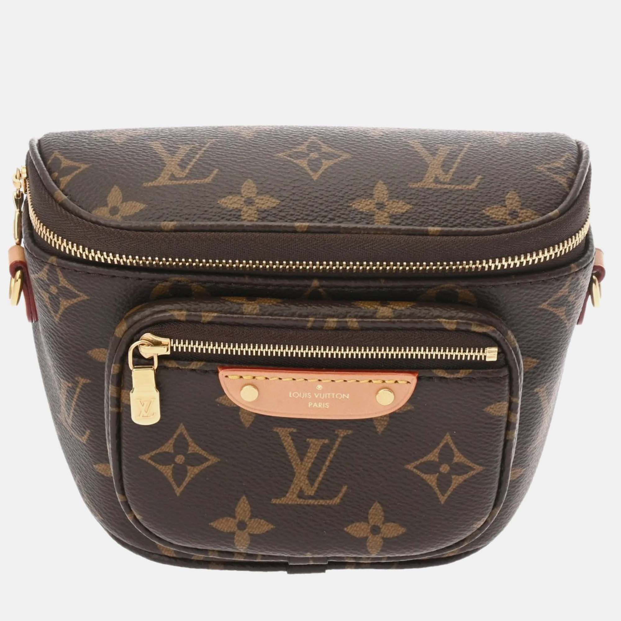 Louis Vuitton Bumbag Mini Brown Monogram Canvas Waist Bag