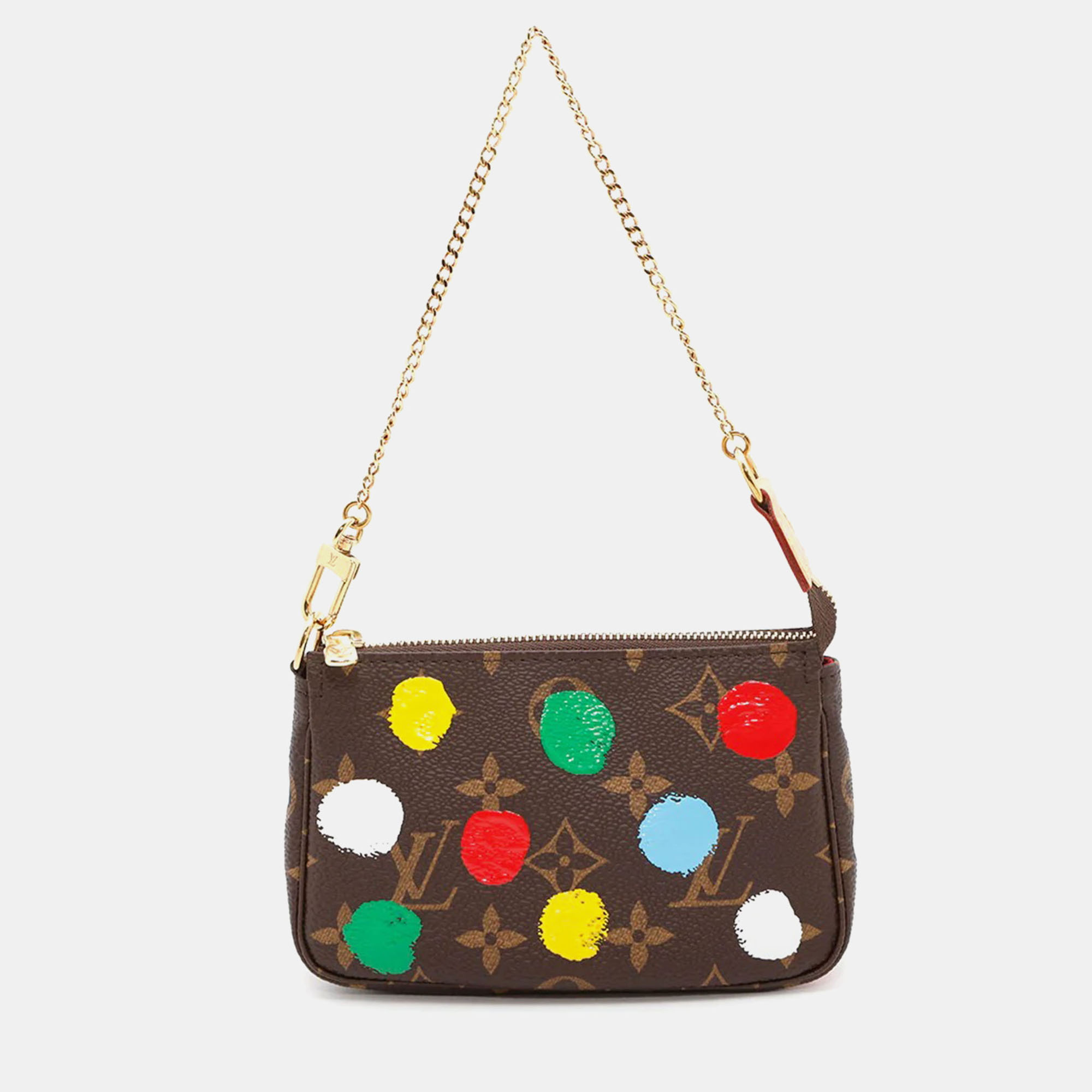Louis Vuitton Mini Pochette Accessoires Brown Monogram Painted Dot Size Mini
Louis Vuitton Mini Pochette Accessoires Brown Monogram Painted Dot Size Mini