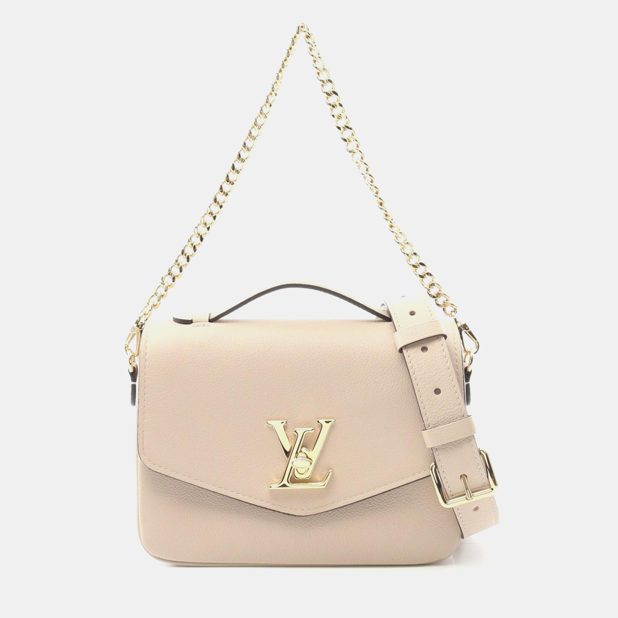 Louis Vuitton Oxford Lockme Chain Shoulder Handbag Leather Greige, Beige
Louis Vuitton Oxford Lockme Chain Shoulder Handbag Leather Greige, Beige