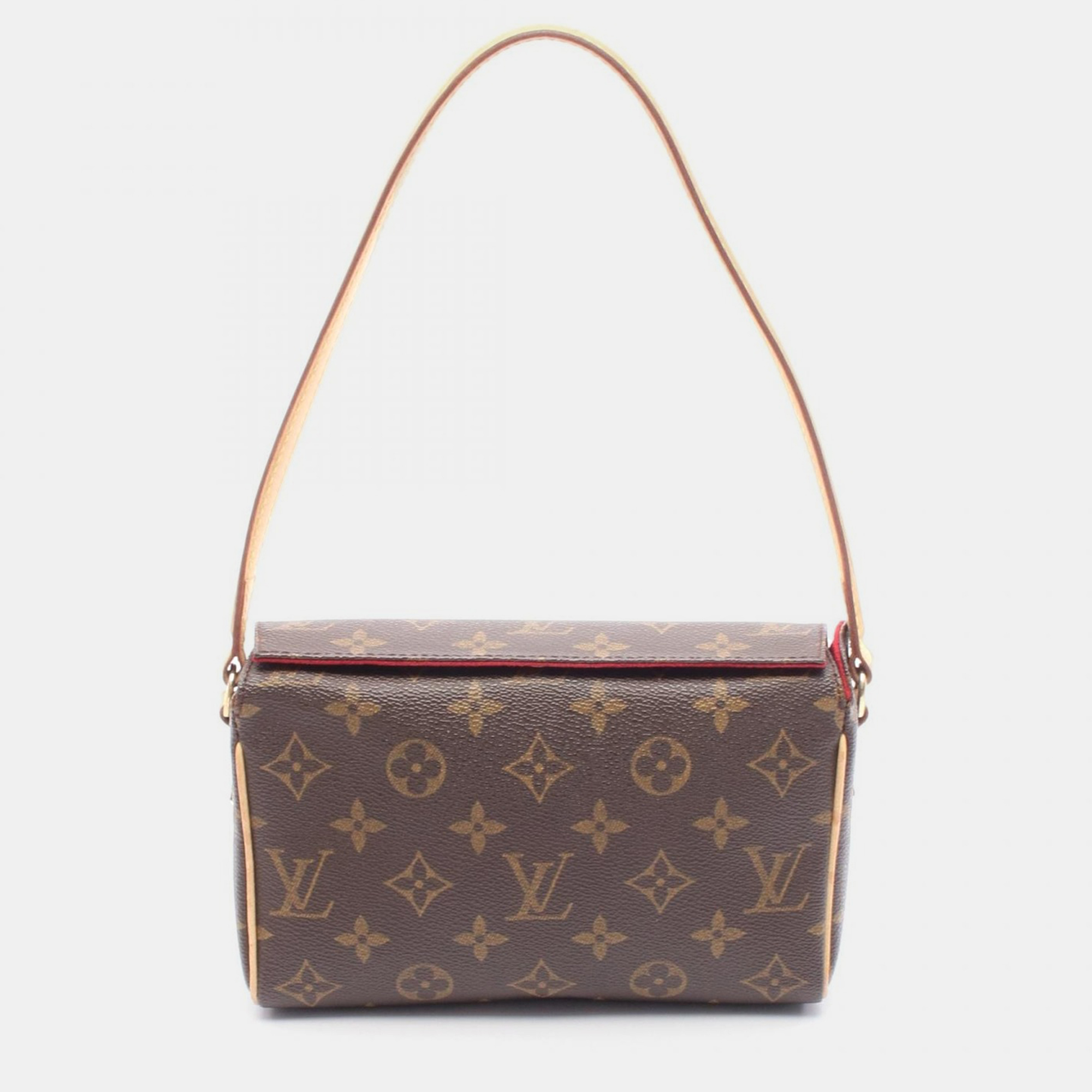 Louis Vuitton Recital Shoulder Handbag Monogram Canvas Brown 
Louis Vuitton Recital Shoulder Handbag Monogram Canvas Brown