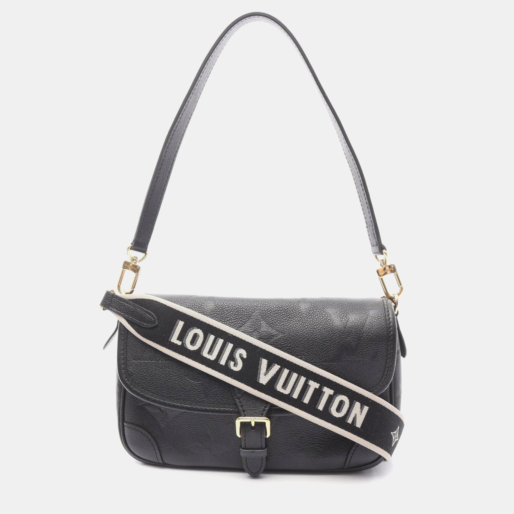 Louis Vuitton Diane Noir Monogram Empreinte Leather Shoulder Bag, Black
Louis Vuitton Diane Noir Monogram Empreinte Leather Shoulder Bag, Black