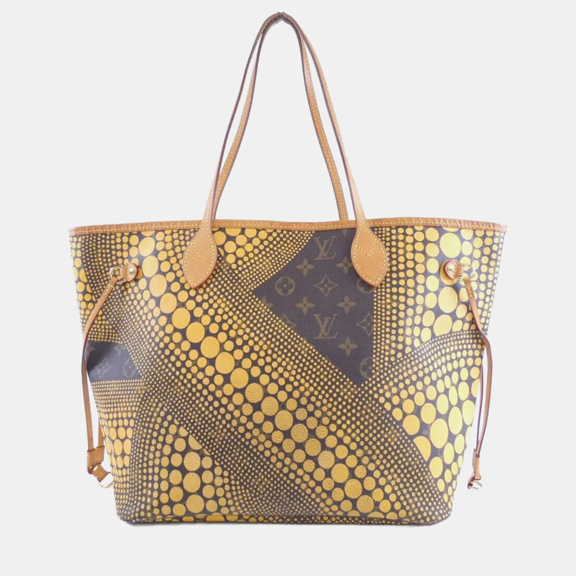 Louis Vuitton Neverfull MM Monogram Wave Yayoi Kusama Coated Canvas Tote Bag, Yellow
Louis Vuitton Neverfull MM Monogram Wave Yayoi Kusama Coated Canvas Tote Bag, Yellow