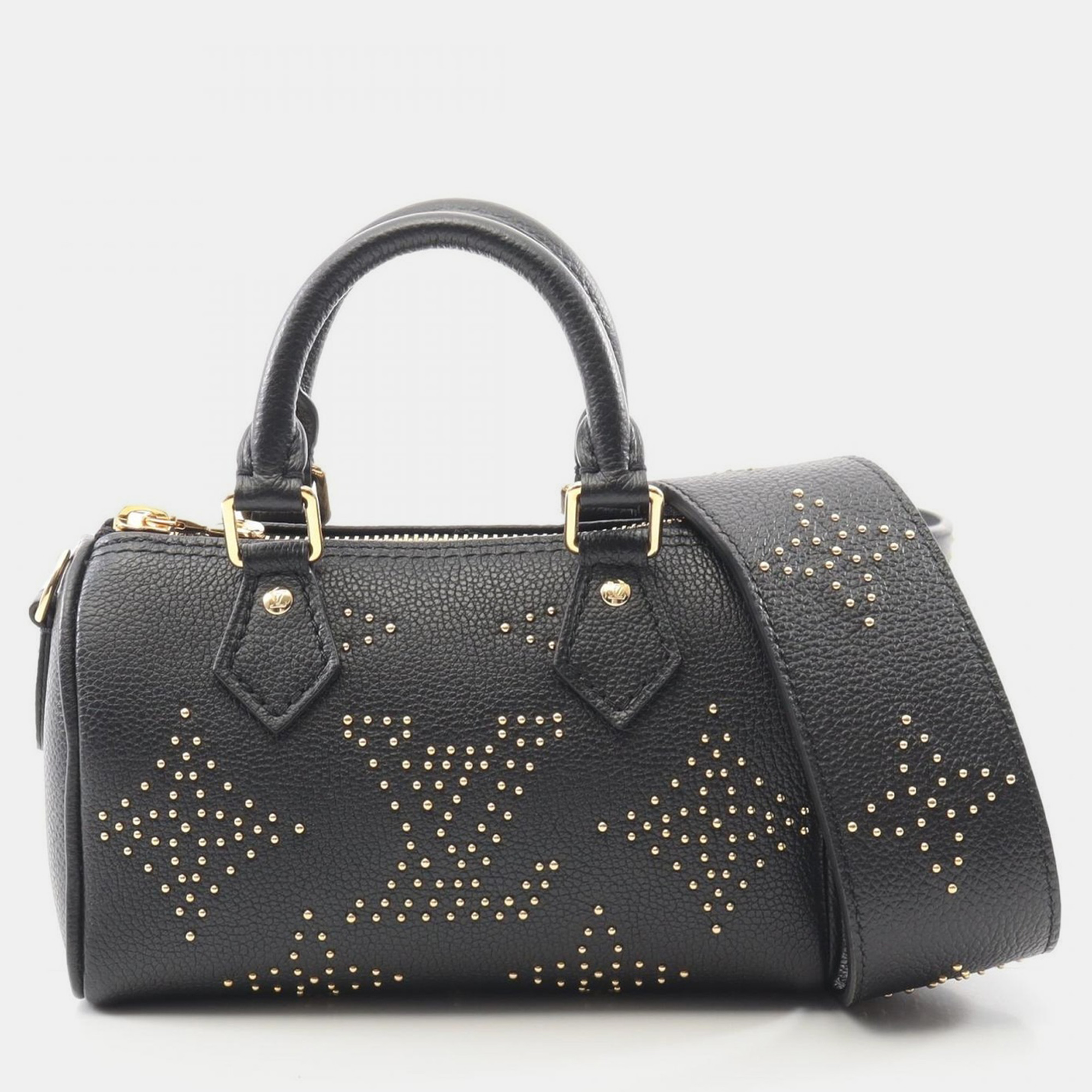 Louis Vuitton Nano Speedy Studs Monogram Empreinte Black Shoulder Handbag
Louis Vuitton Nano Speedy Studs Monogram Empreinte Black Shoulder Handbag