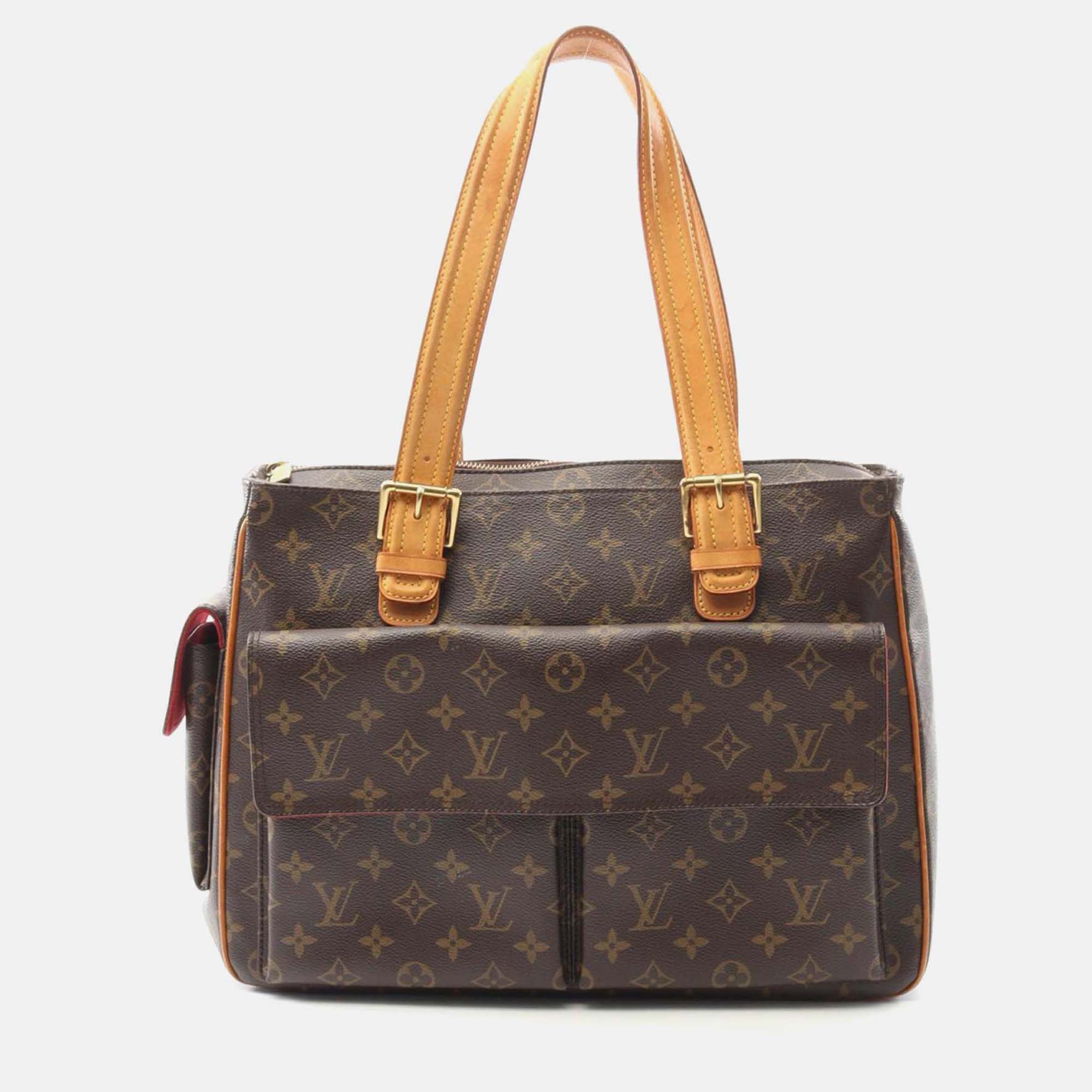 Louis Vuitton Multiple Cite Shoulder Tote Handbag M51162 Monogram Canvas Lv, Brown 
Louis Vuitton Multiple Cite Shoulder Tote Handbag M51162 Monogram Canvas Lv, Brown