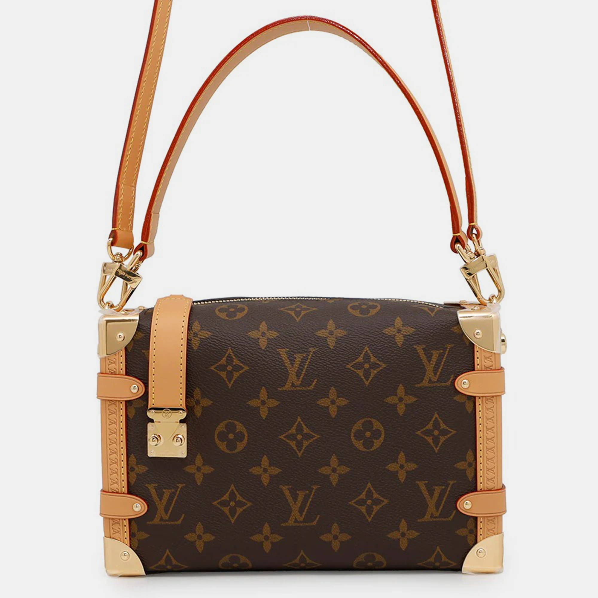 Louis Vuitton Side Trunk MM Brown Monogram Shoulder Bag
Louis Vuitton Side Trunk MM Brown Monogram Shoulder Bag